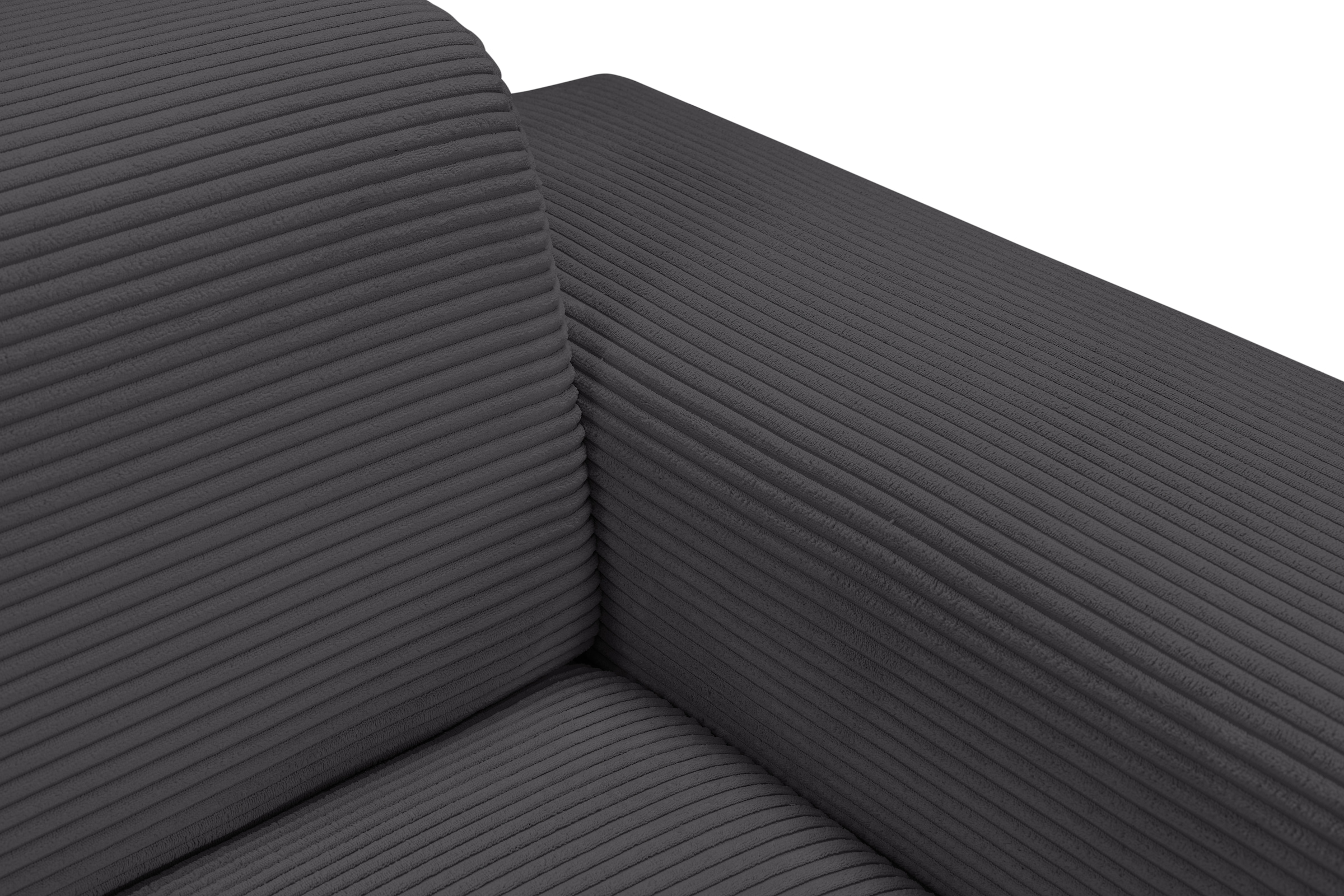 WERK2 Wohnlandschaft »Zeus viel Platz, Breite 330cm, modern und zeitlos, U-Form«, Curvy Trend Wohnlandschaft mit urbaner Optik auch in weichem Cord