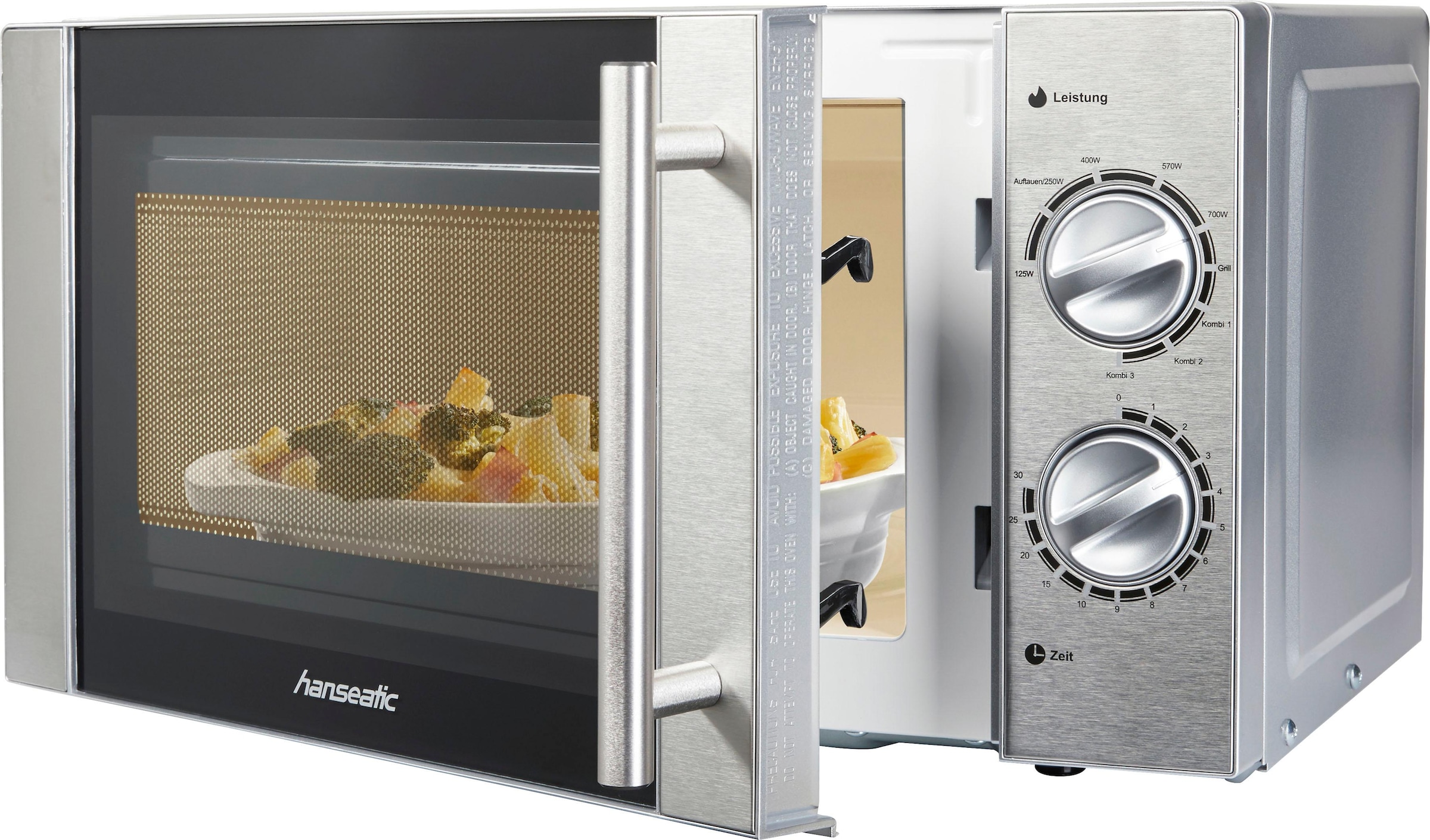Hanseatic Mikrowelle »65509859« Grill 700 W Grill, 5 Leistungsstufen und Au günstig online kaufen