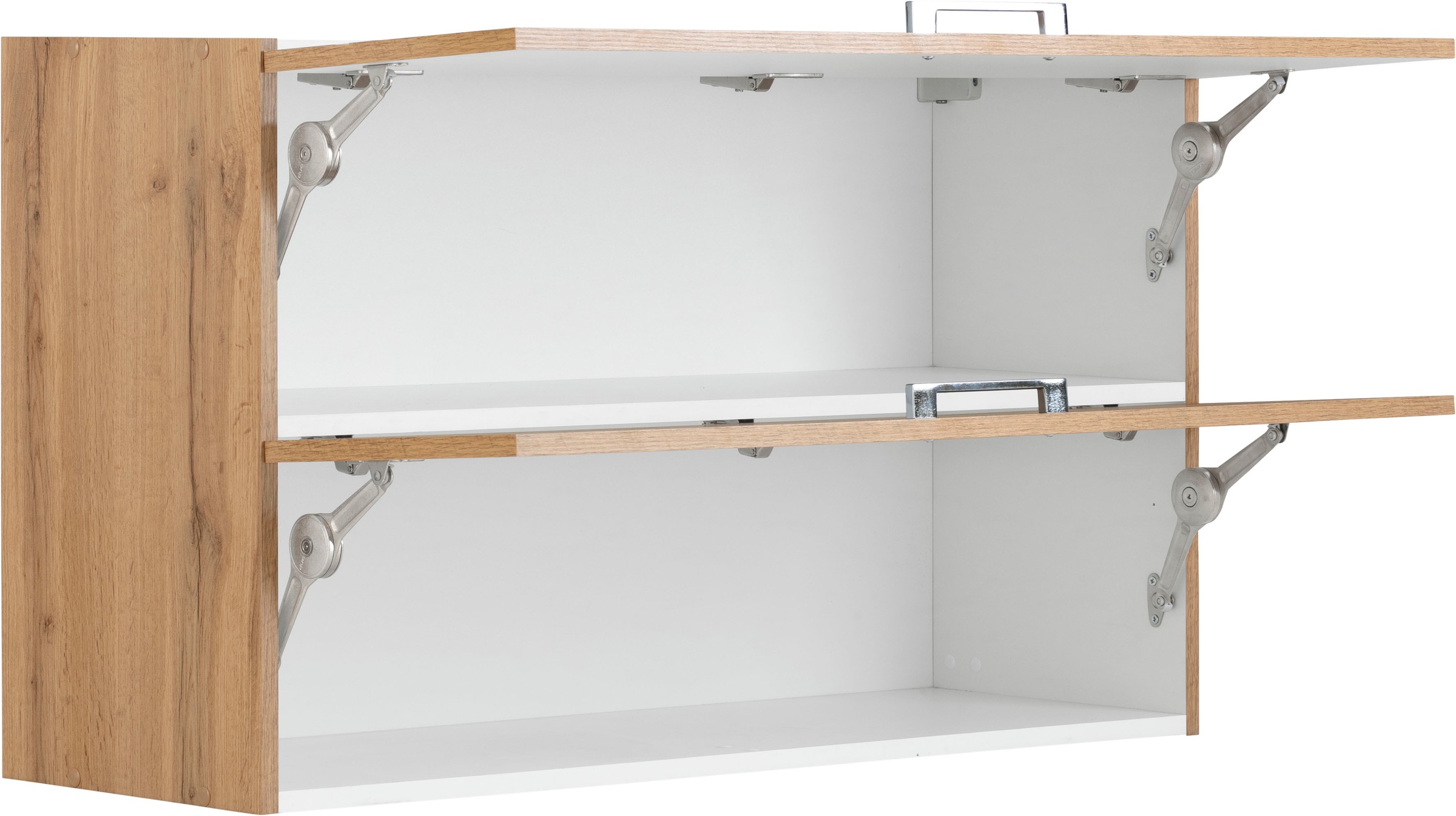 KOCHSTATION Klapphängeschrank »KS-Colmar«, 100 cm, mit Metallgriff, für viel Stauraum