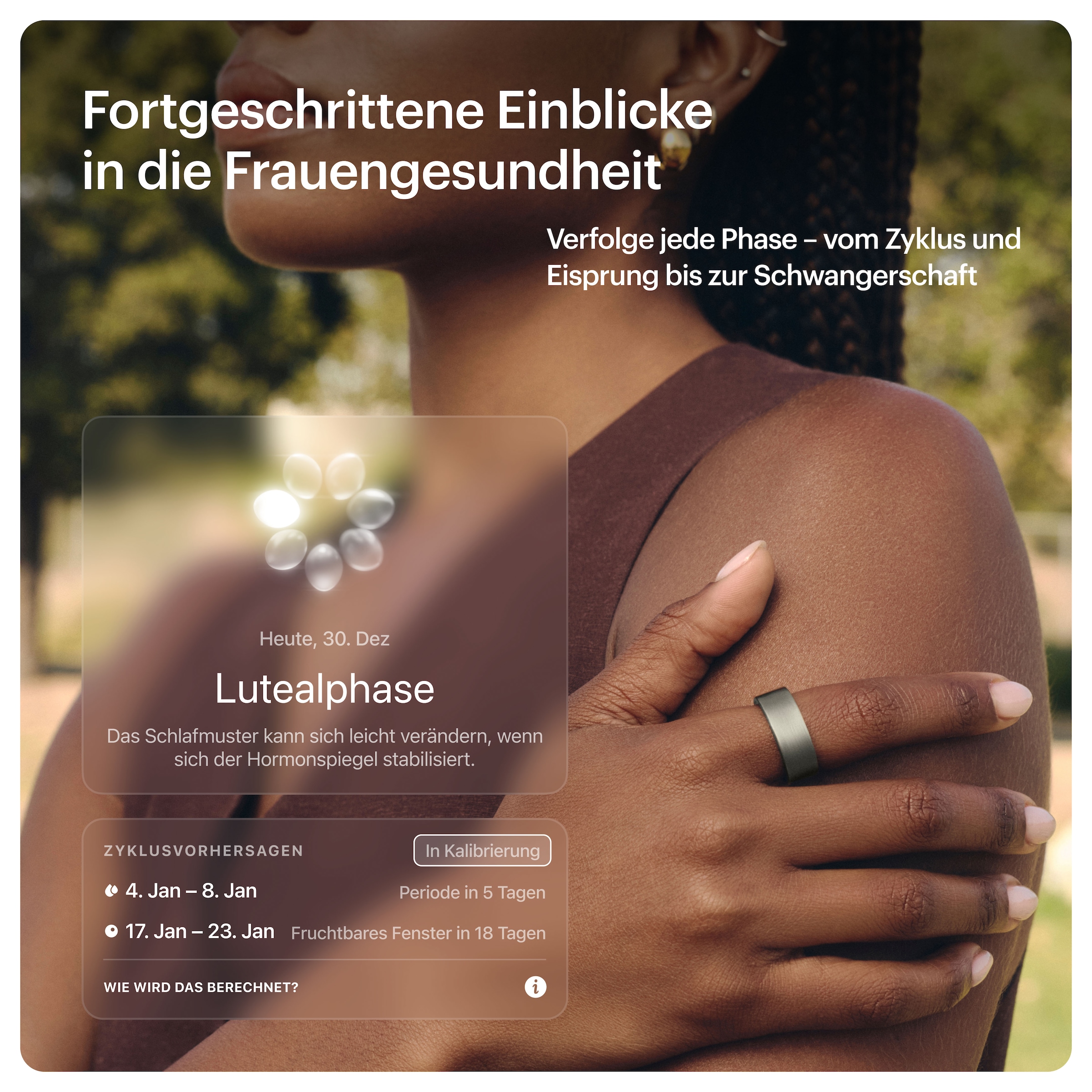 Ultrahuman Activity Tracker »Smartring AIR - Größe 8« Schlaf- und Fitness-Tracker für Frauen und Männer