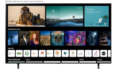 LG OLED-Fernseher »OLED65A19LA«, 164 cm/65 Zoll, 4K Ultra HD, Smart-TV, (bis zu... kaufen
