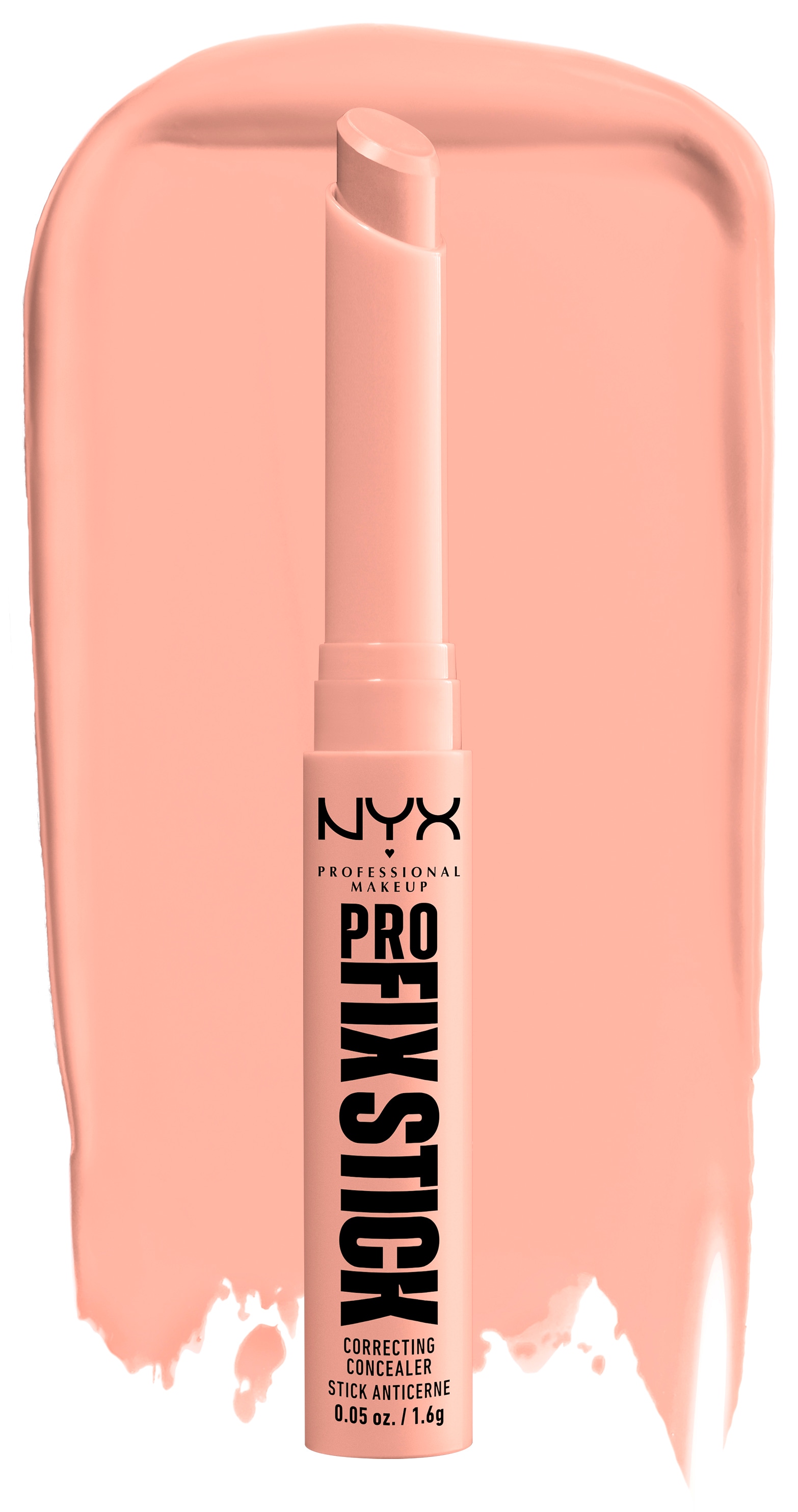 NYX Concealer »NYX Professional Makeup Fix Stick Pink« kaschiert Augenringe, Unreinheiten und Hyperpigmentierung