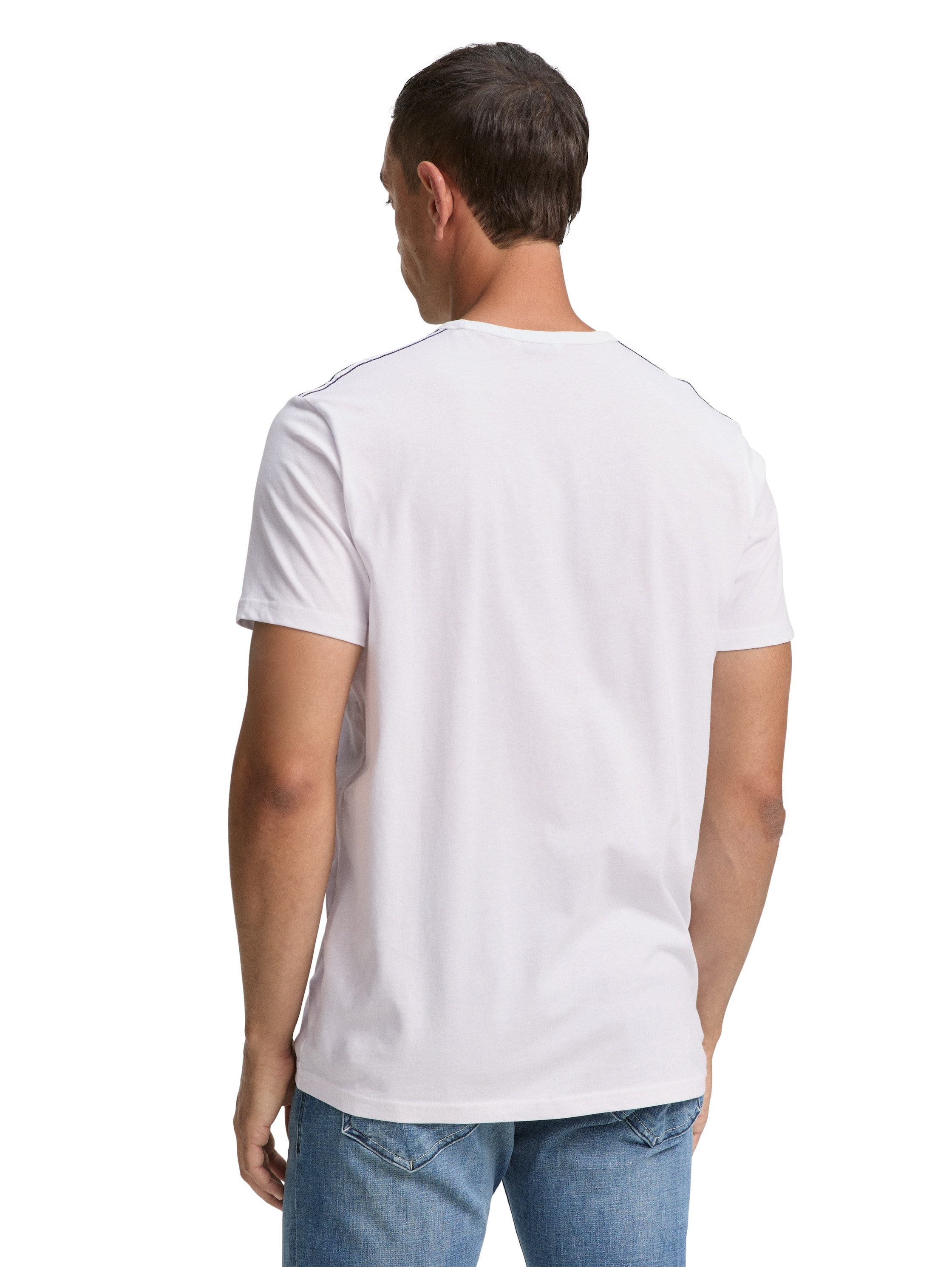TOM TAILOR Rundhalsshirt mit Logoprint