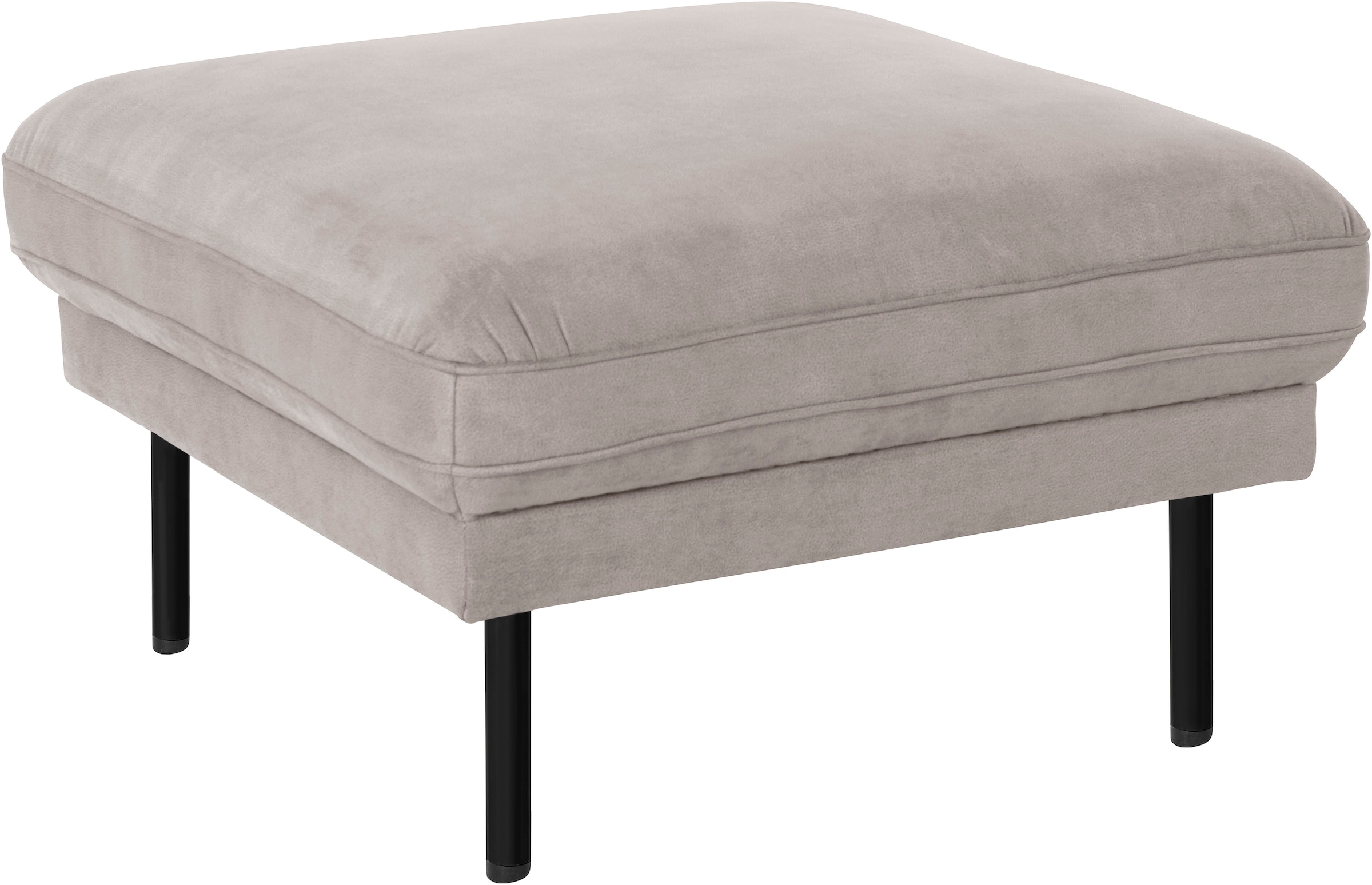 Home affaire Hocker »Nordfyn« edles Design in 3 Bezugsqualitäten, Design by günstig online kaufen