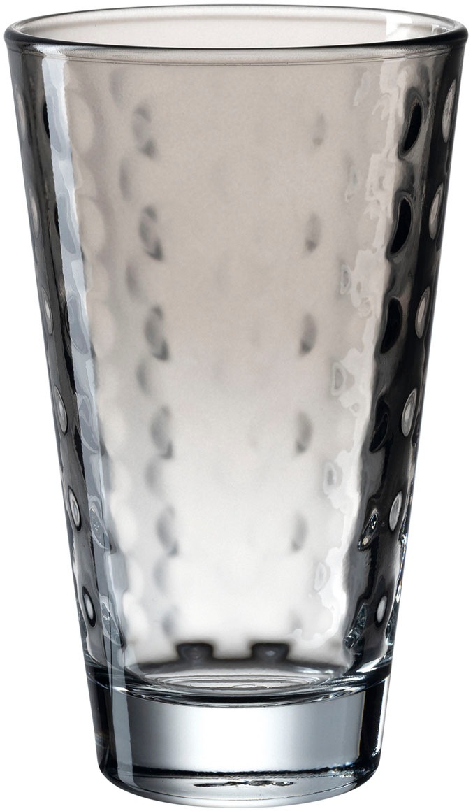 LEONARDO Longdrinkglas »OPTIC«, (Set, 6 tlg.), 300 ml, 6-teilig