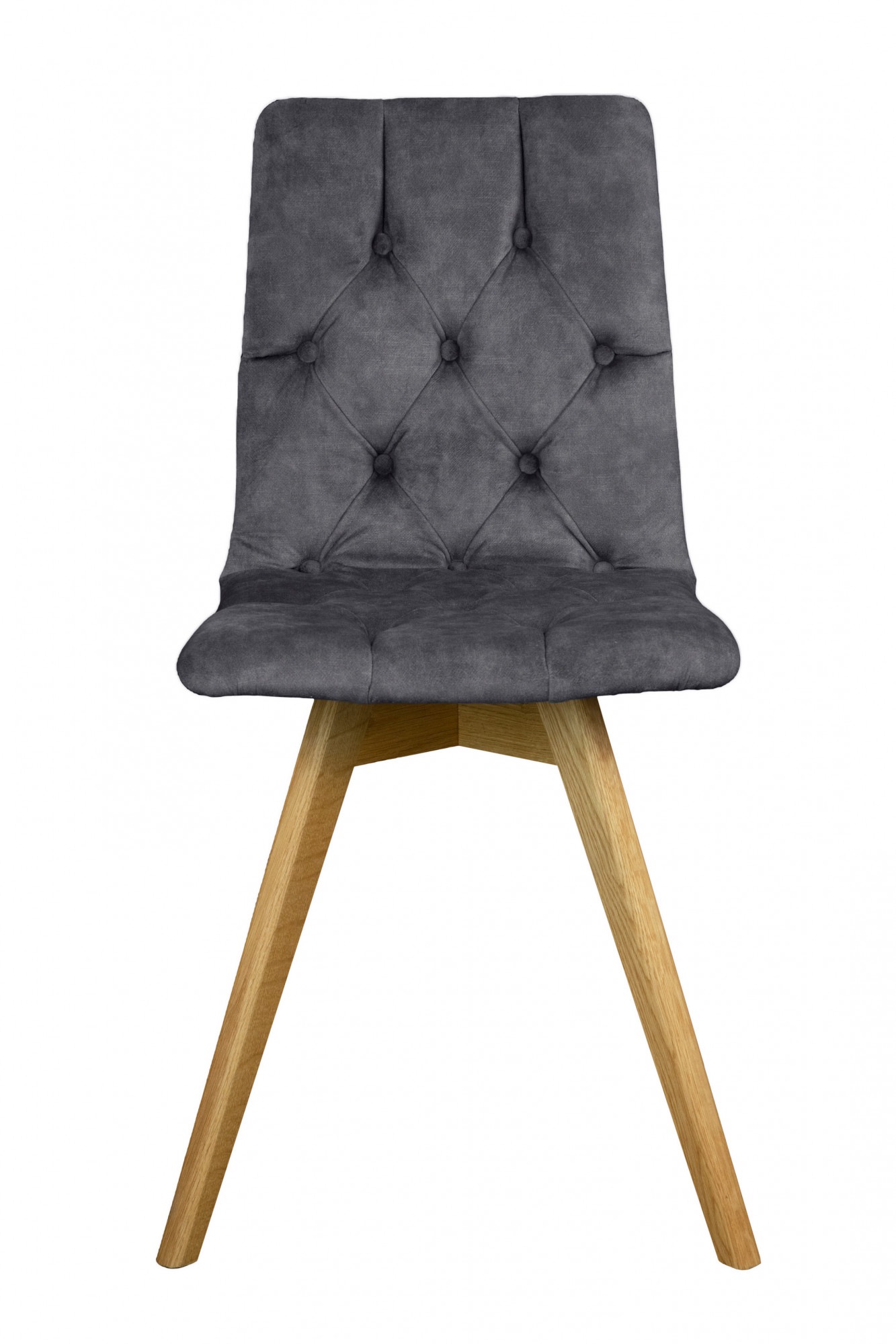 andas Esszimmerstuhl »Rania«, (Set), 2 St., Samtvelours, Massivholzgestell, günstig online kaufen