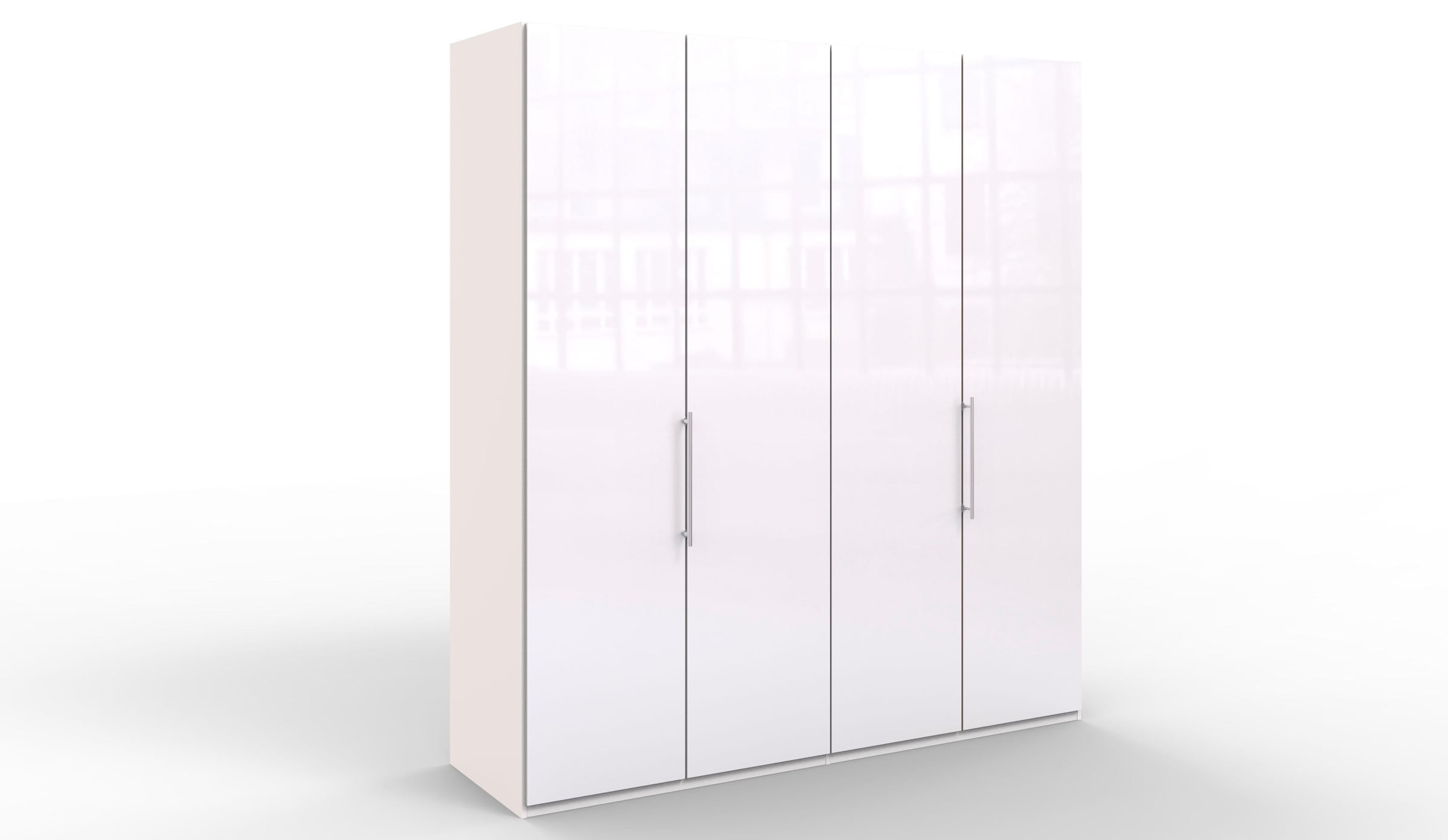 WIEMANN Falttürenschrank »Loft«, Glasfront