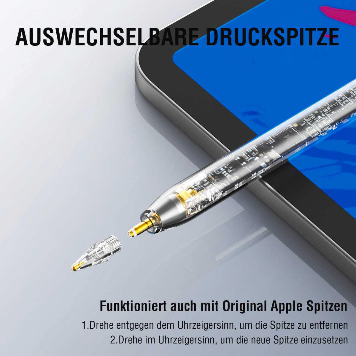 4smarts Eingabestift »Aktiver Eingabestift Pencil Pro Lucid«