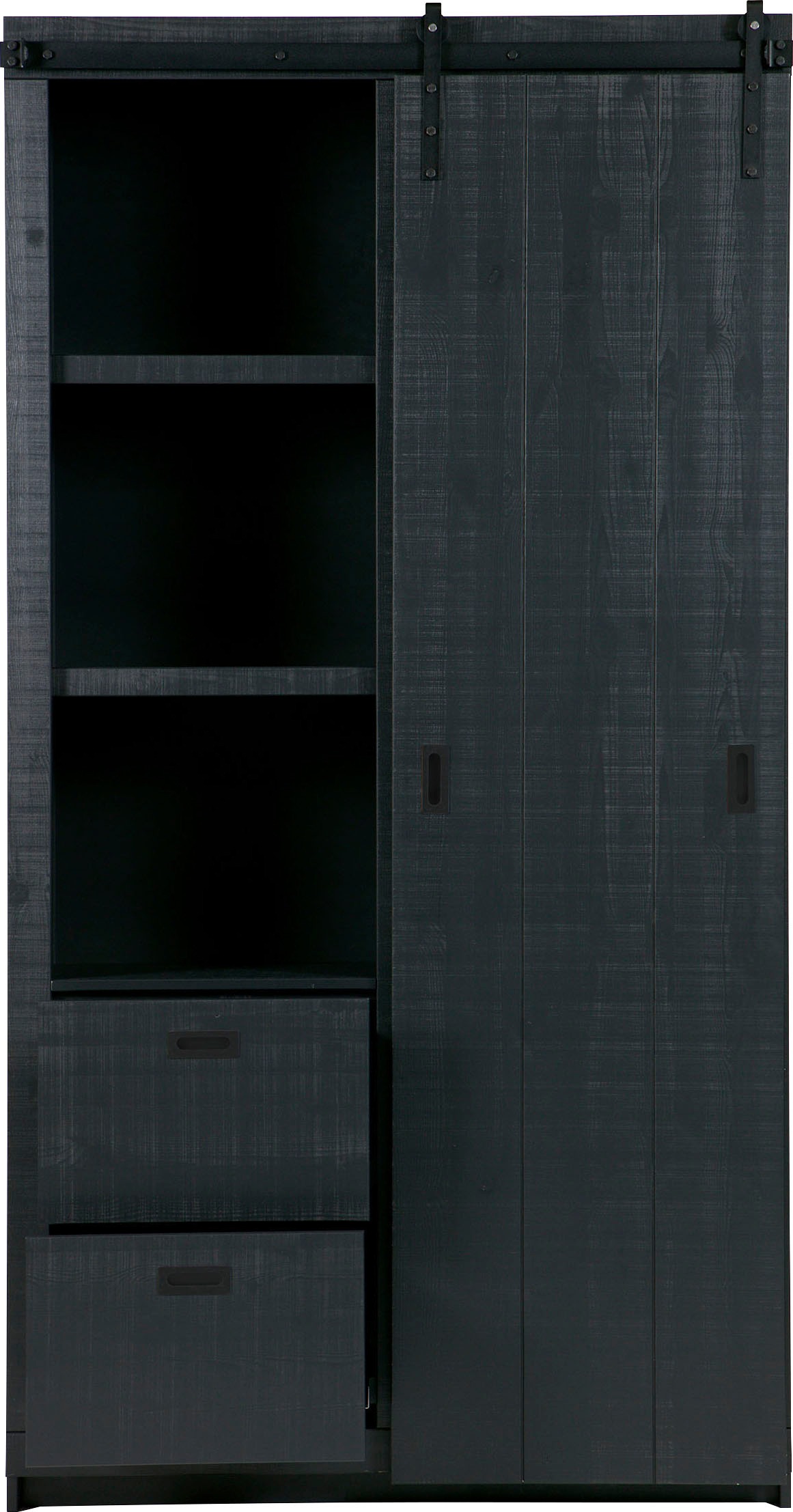 vtwonen Vitrine »Slide, mit Schiebetür«, mit 4 Schubkästen, H 230 cm x B 120 cm