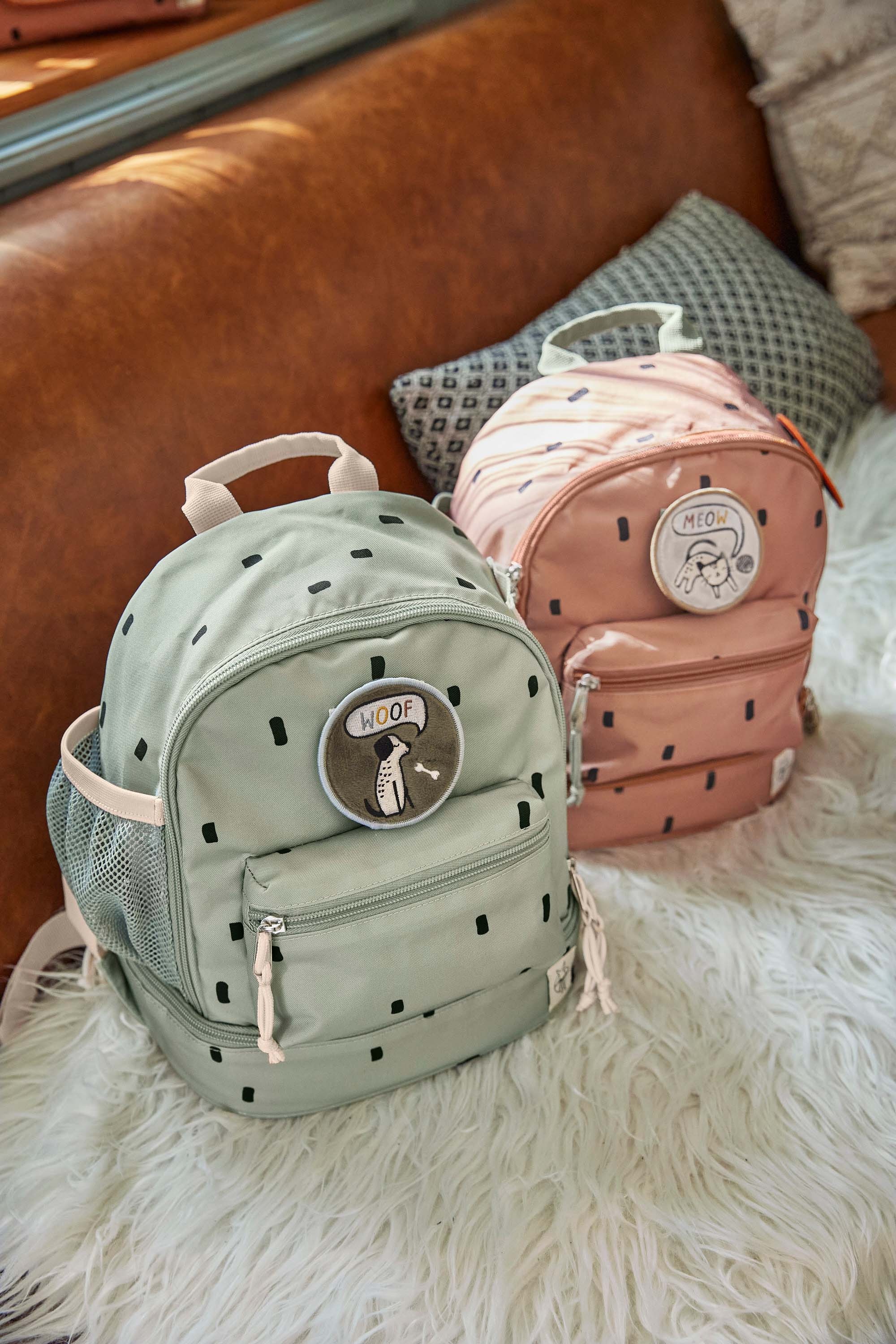 LÄSSIG Kinderrucksack »Happy Prints, Mini Backpack, Caramel«