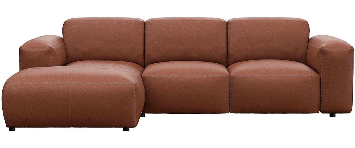 FLEXLUX Ecksofa »Lucera Chaislongue rechts oder links, L-Form, bequem«, mod günstig online kaufen