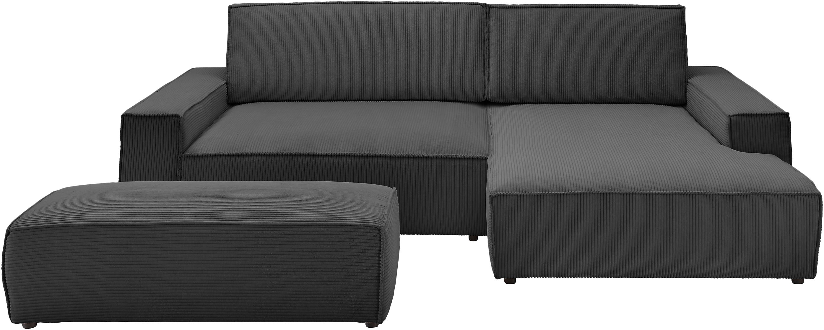 Home affaire Polsterecke »NEU: SHERWOOD XXL tief, L-Form mit Schlaffunktion günstig online kaufen