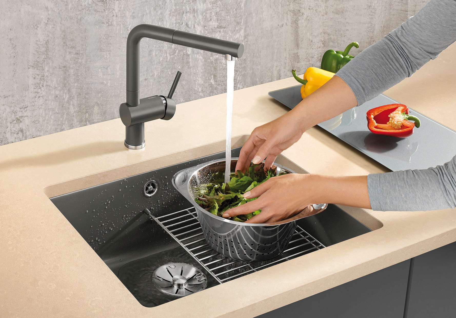 Blanco Küchenspüle »SUBLINE 500-U« 1 Stk. tlg. erhältlich in mehreren Farben