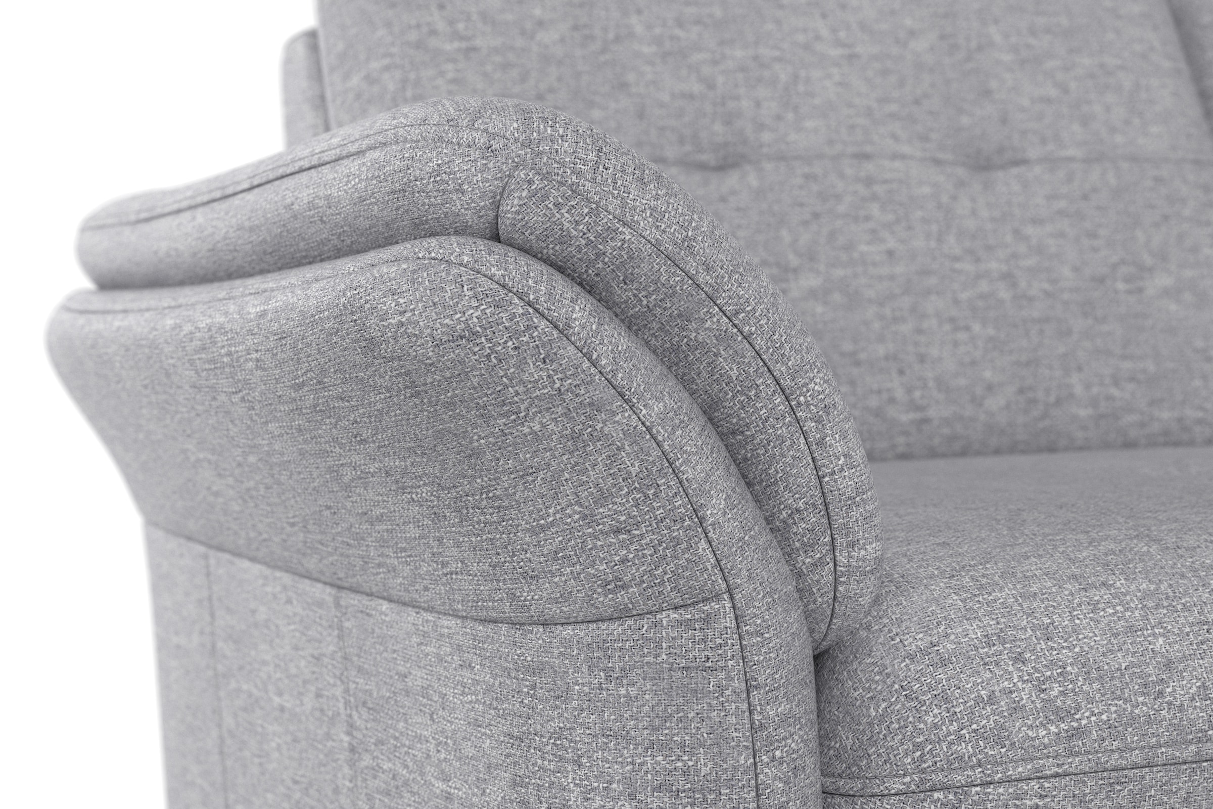 sit&more Ecksofa »Göteborg«, Sitztiefenverstellung und Federkern, wahlweise mit Bettfunktion