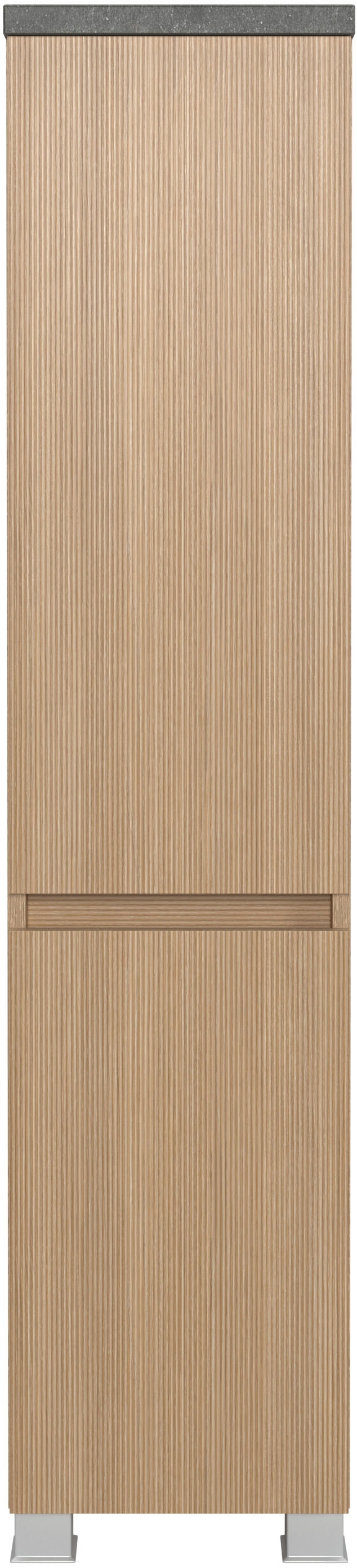 welltime Badmöbel-Set »Set 140 cm breit, Badmöbel mit LED-Beleuchtung«, Held Möbel, 5tlg. Waschtisch-Set, Eixo
