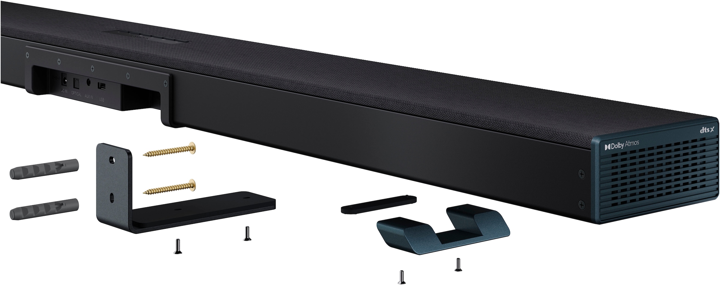 Sharp Soundbar »HT-SBW55121 5.1.2 Dolby Atmos®/DTS:X® mit Drahtlos-Subwoofer«