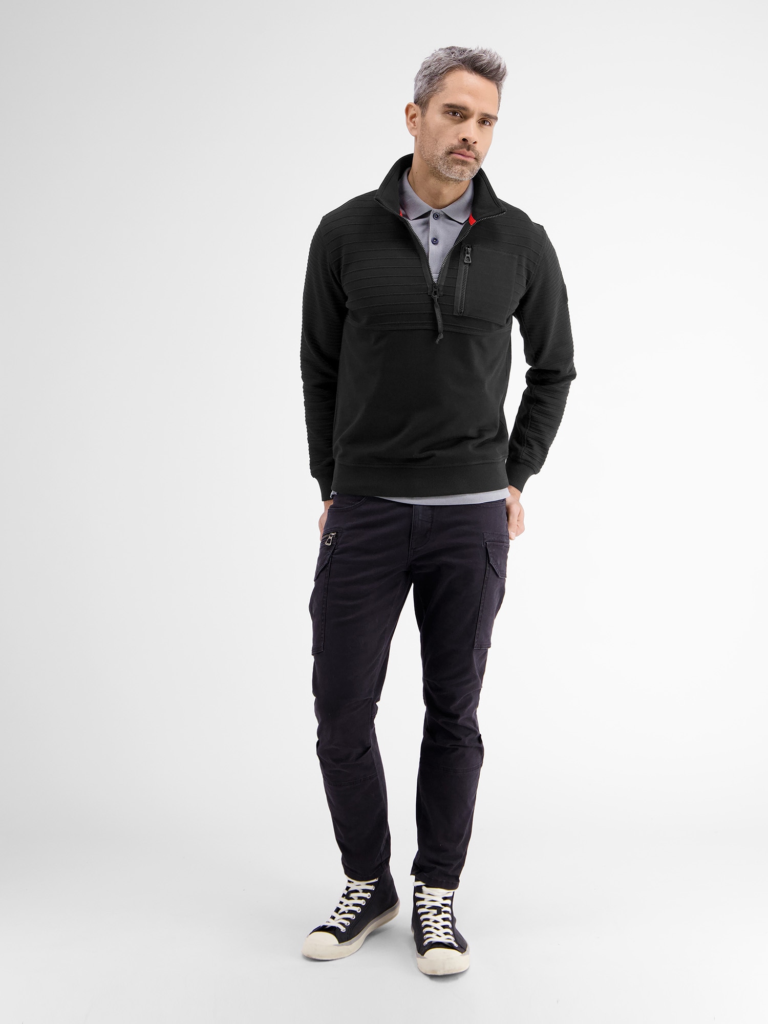 LERROS Sweatshirt »Modischer Sweattroyer«
