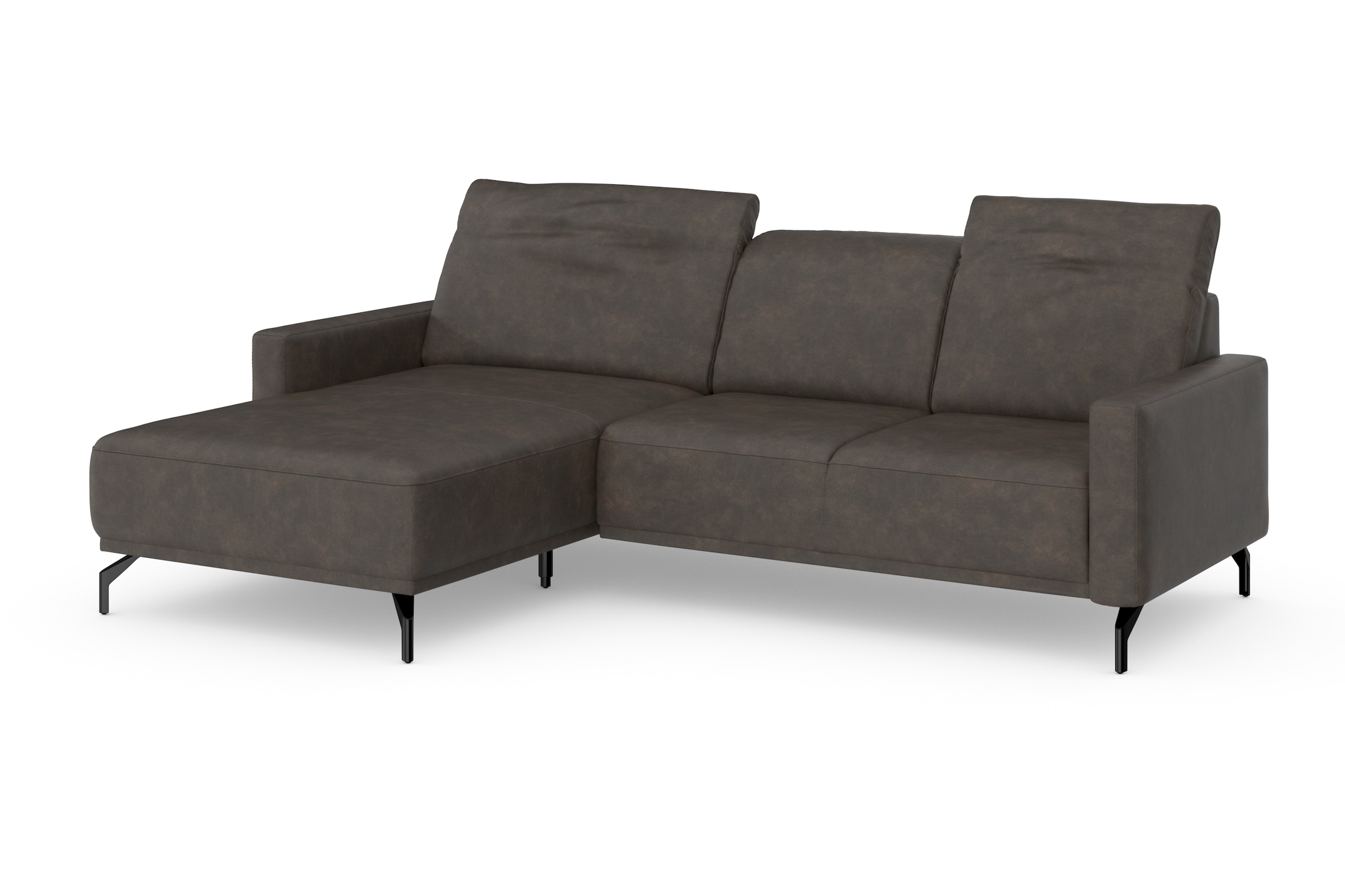 sit&more Ecksofa »Bailando L-Form«, wahlweise mit Kopfteilverstellung und Vorziehsitz, motorisch