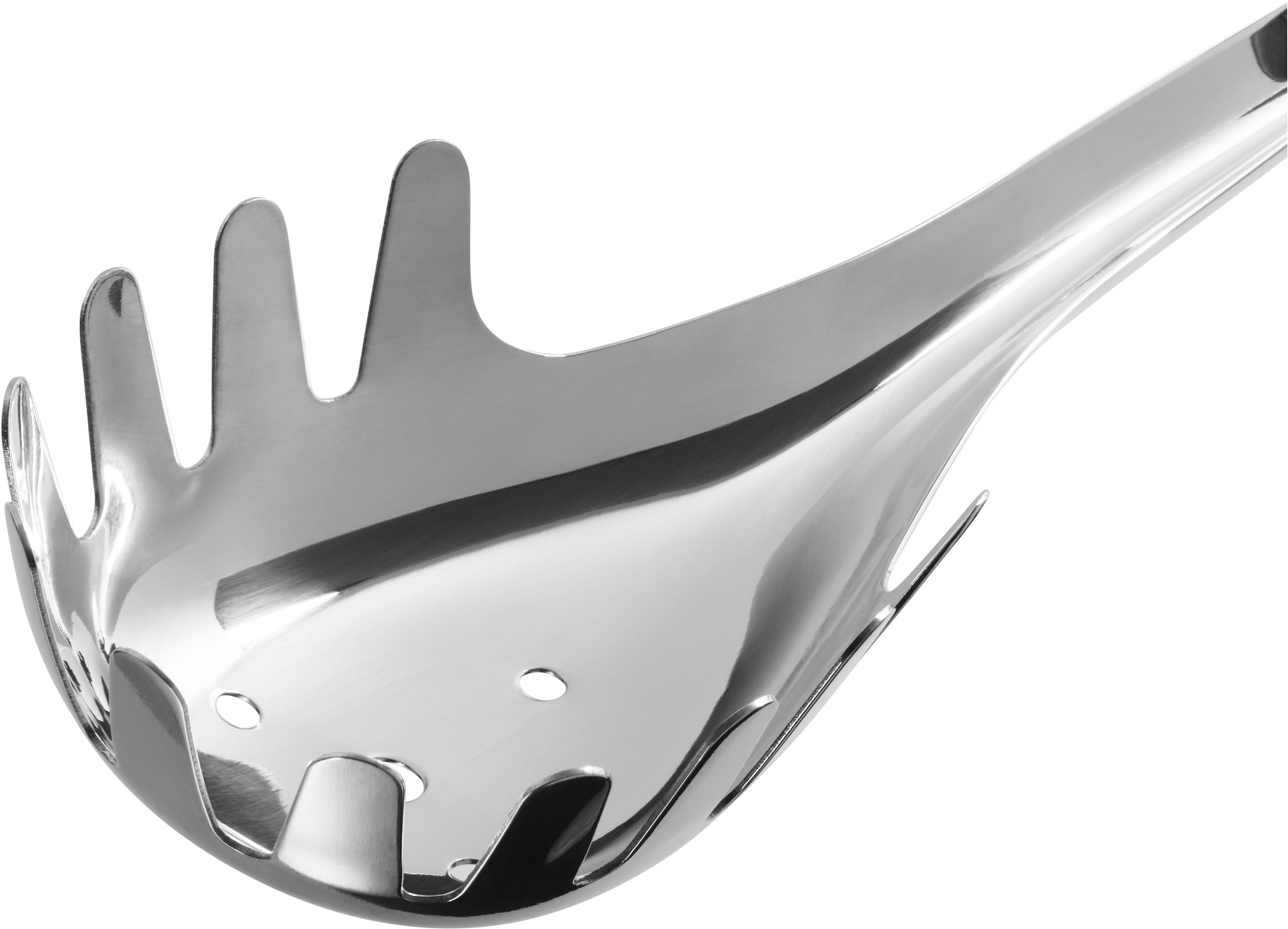 WMF Nudellöffel »Profi Plus« 32 cm, lange Nudeln, Ablauflöcher, Cromargan: Edelstahl Rostfrei 18/10
