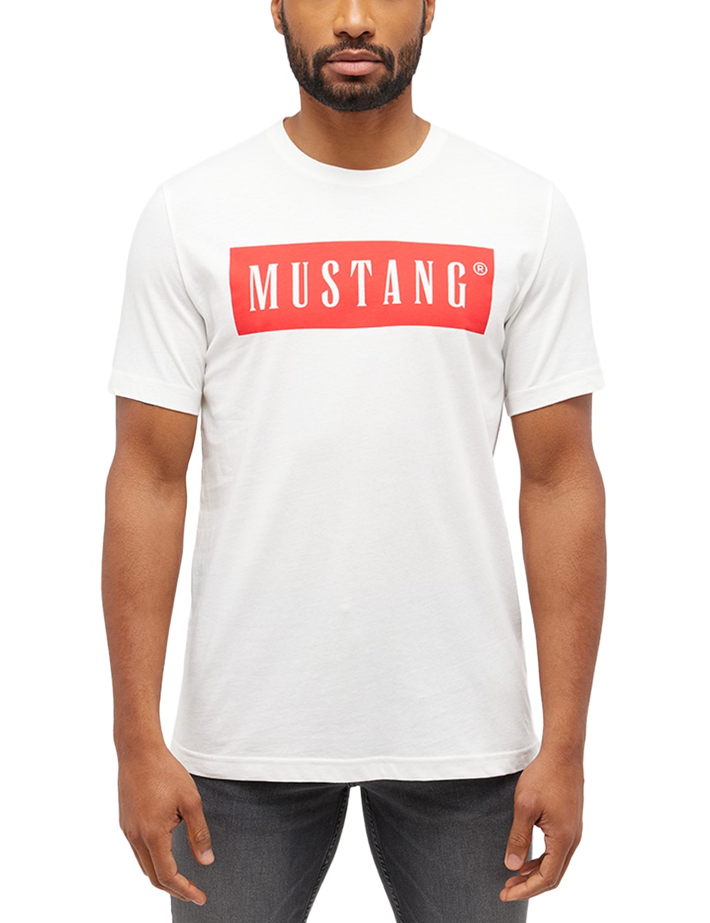 MUSTANG Kurzarmshirt »T-Shirt«