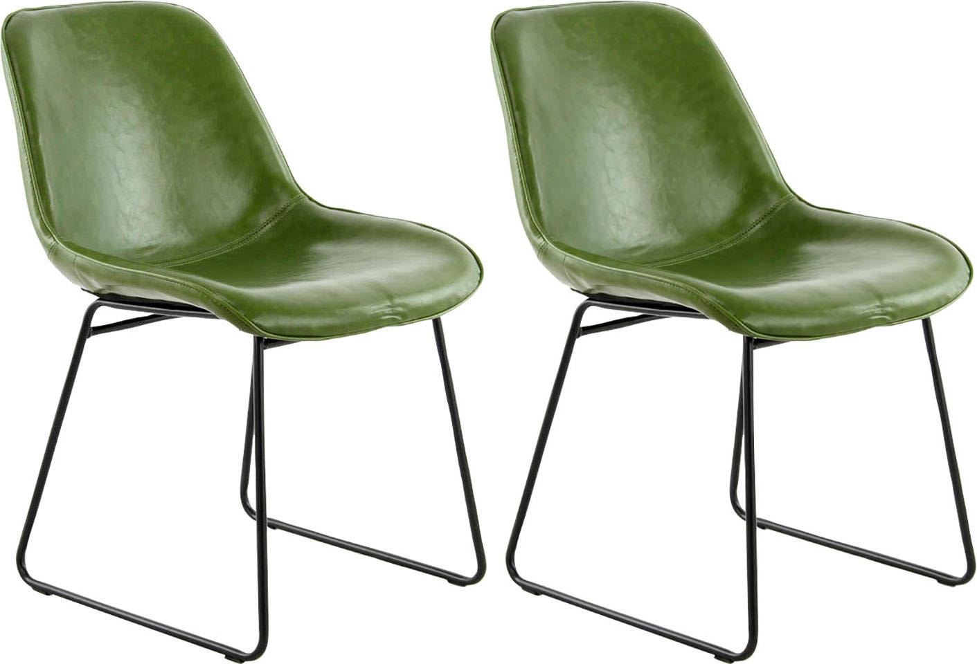 Kayoom Stuhl »Stuhl Cora 110 2er-Set, Esszimmerstuhl in robuster Aufmachung günstig online kaufen