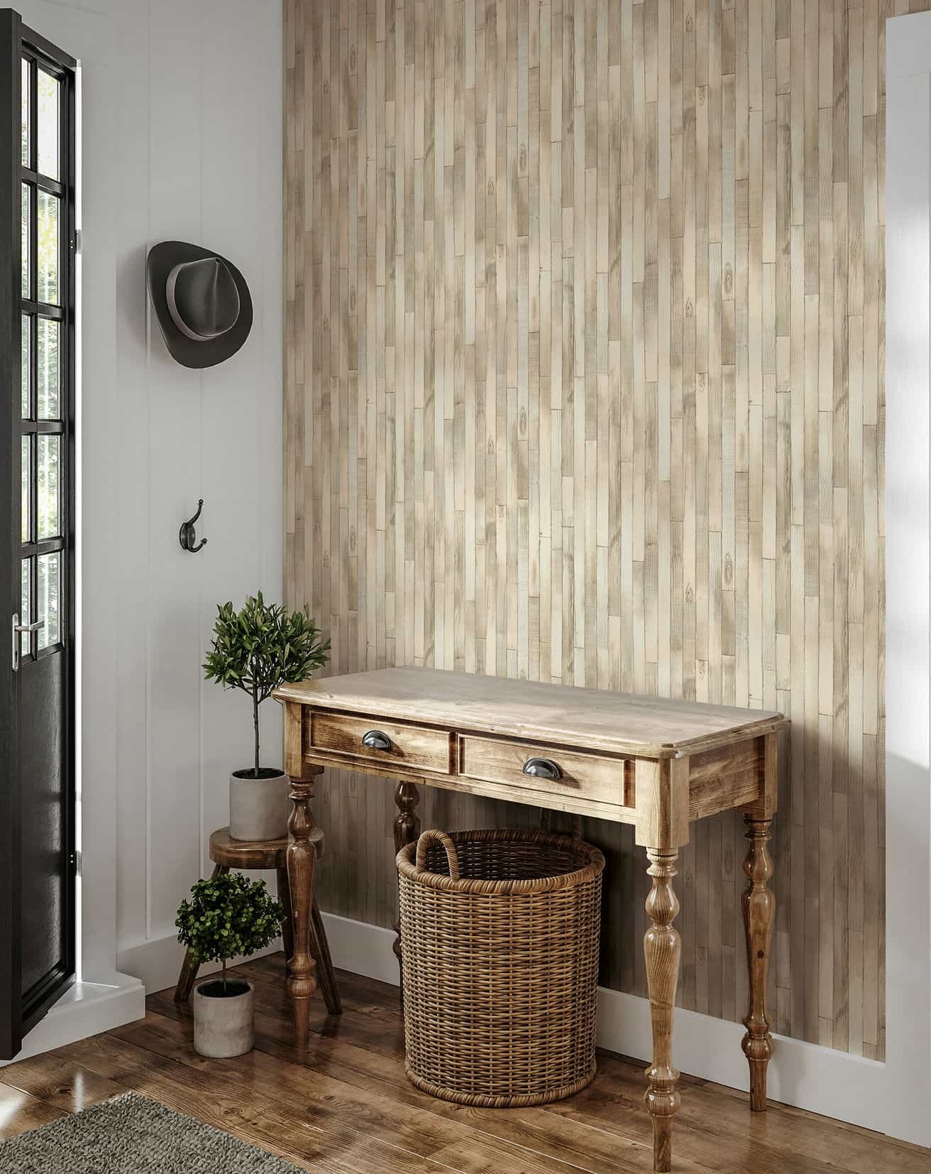 Marburg Vliestapete »Tapete Holz Dielen«, Holz, moderne Vliestapete für Wohnzimmer Schlafzimmer Küche