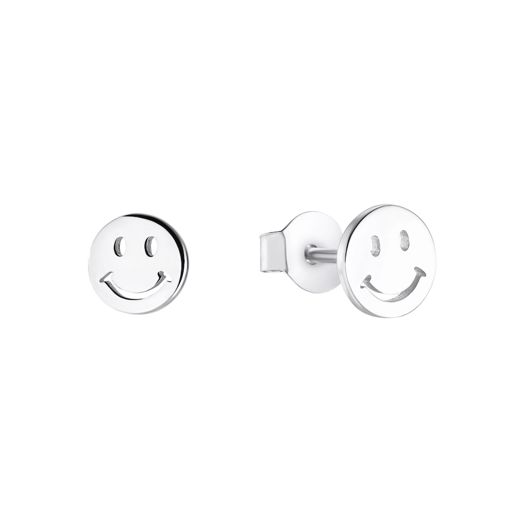 s.Oliver Junior Paar Ohrstecker »Smiley, 2034162«