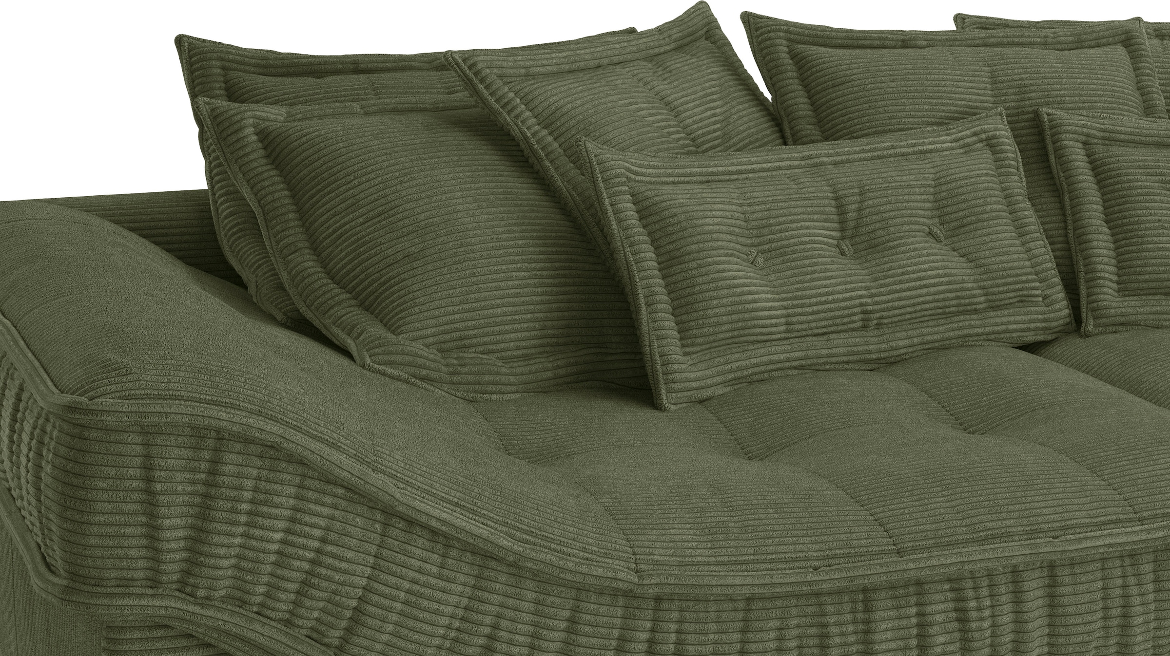 Mr. Couch Ecksofa »Diwan II, L-Form«, Wahlweise mit Kaltschaumpolsterung bis 140 kg belastbar