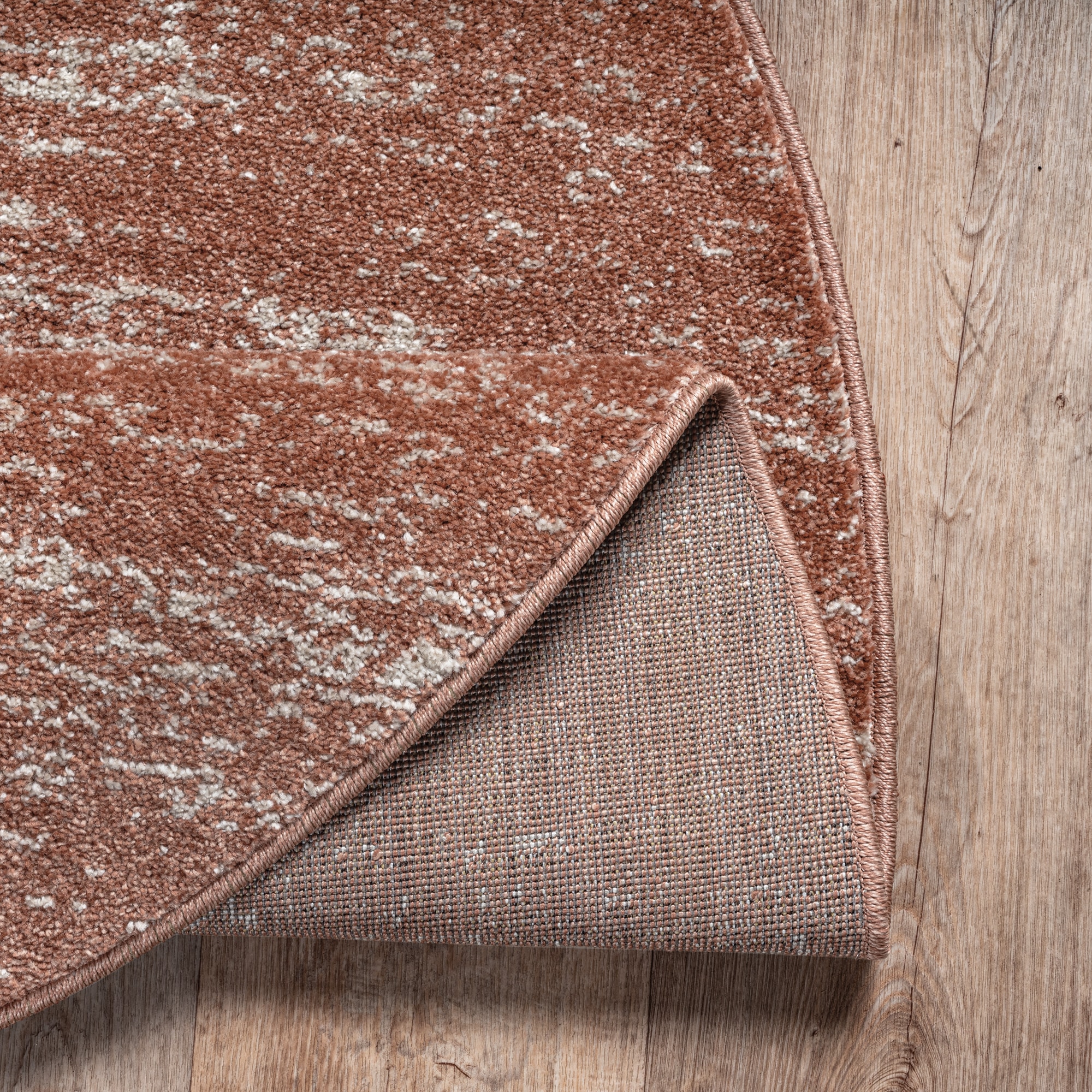 Sanat Teppich »Oslo« rund 10 mm Höhe Kurzflor, Wohnzimmer, Schlafzimmer, fussbodenheizungsgeeignet