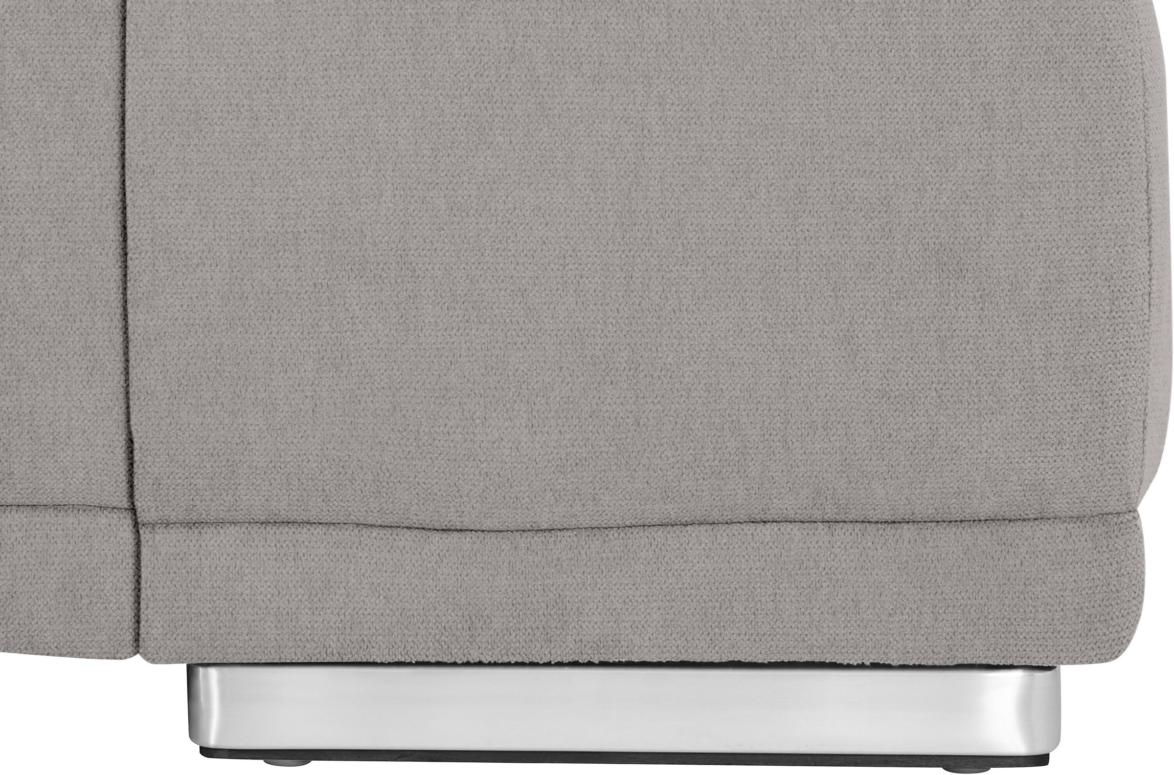 COTTA Ecksofa »Holiday L-Form mit Sitztiefen-, Armteil- und Kopfteilverstellung«, wahlweise mit Bettfunktion & Bettkasten