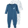 Name It Schlafoverall »NBMNIGHTSUIT 2P W/F MAJOLICA WHALE«, (Packung, 2 tlg.)