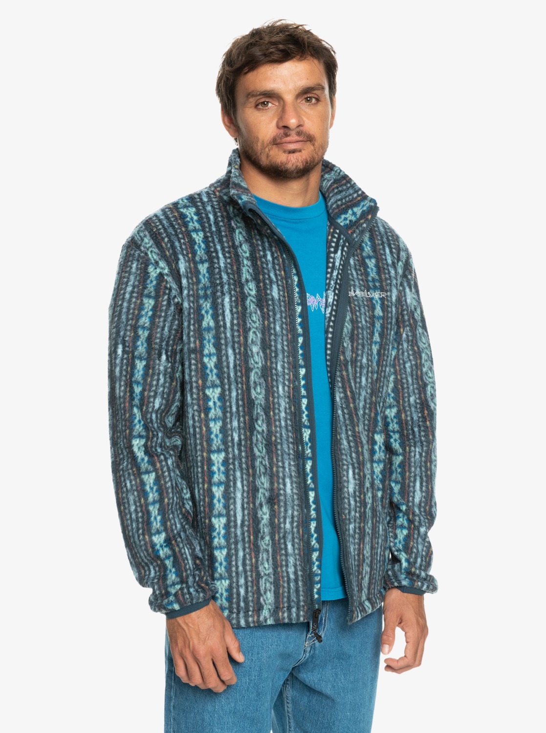 Quiksilver Fleecejacke »Clean Coasts«