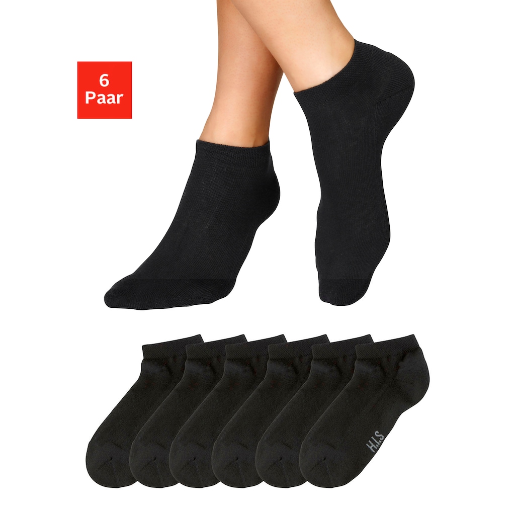 H.I.S Sneakersocken, (Set, 6 Paar)