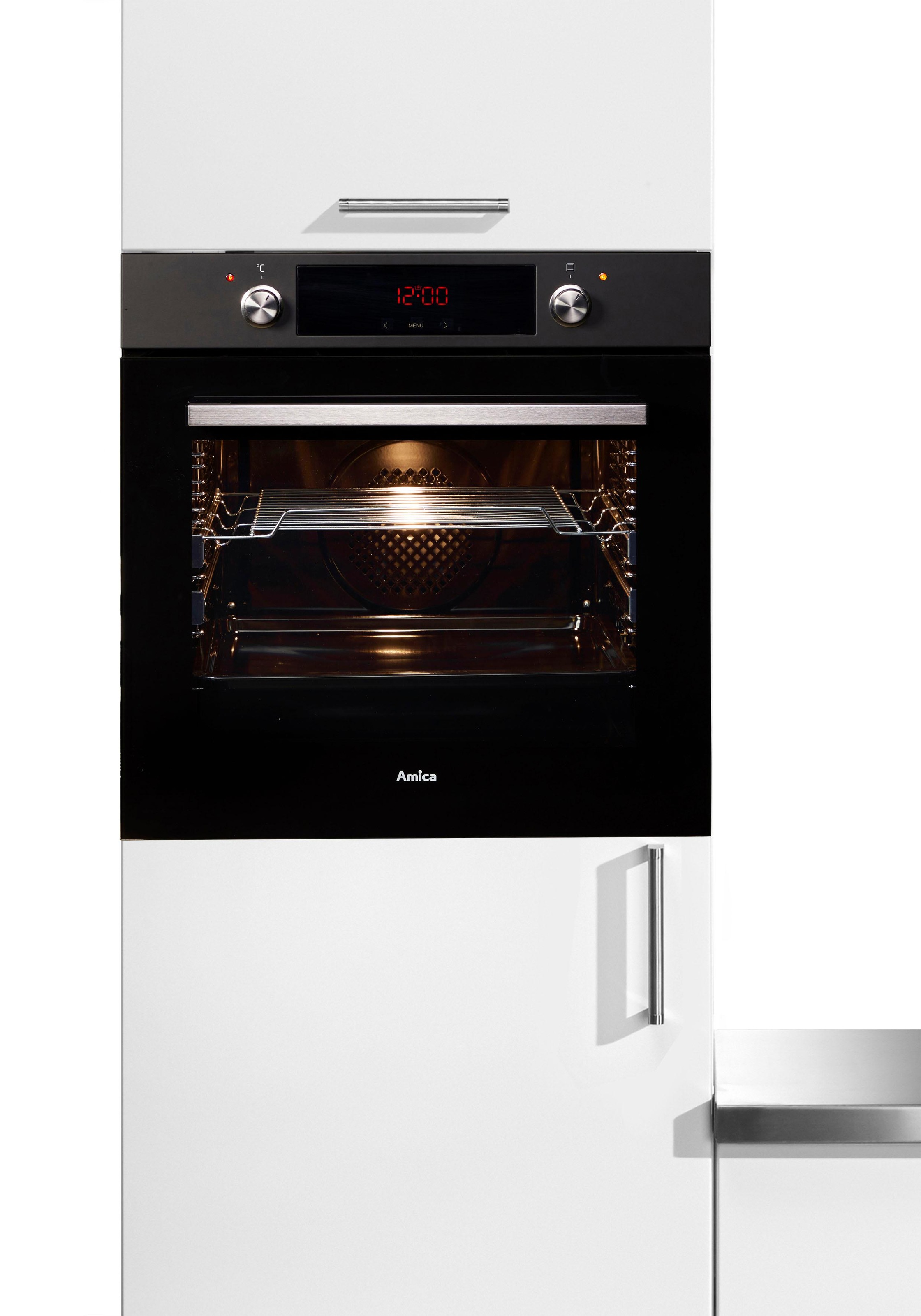 Bild von Amica Einbaubackofen »EBX 944 610 SM«, EBX 944 610 SM, mit 2-fach-Teleskopauszug, Simple Steam