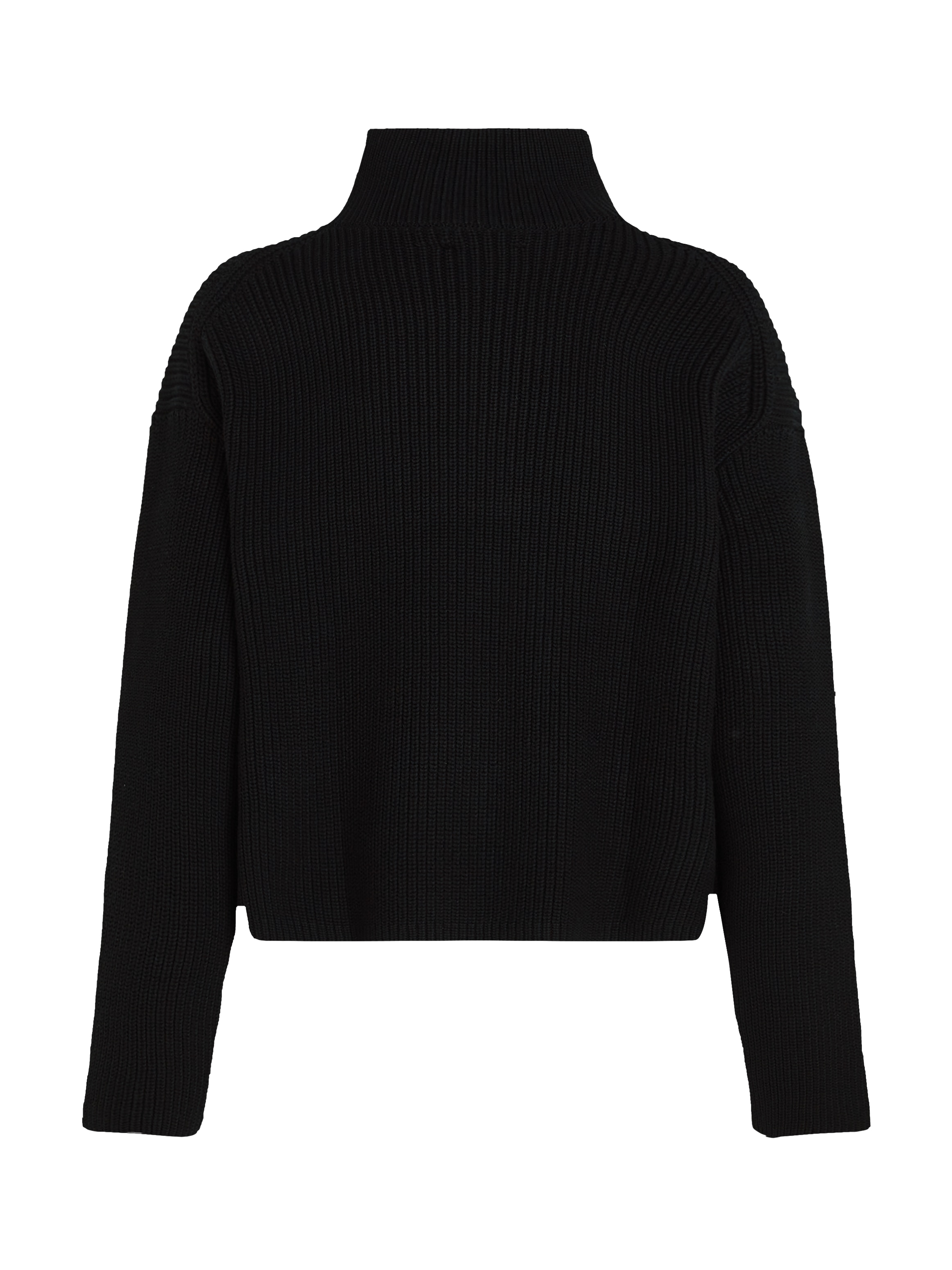 Calvin Klein Jeans Rollkragenpullover »CHUNKY LOOSE HIGH NECK SWEATER«, mit Logopatch