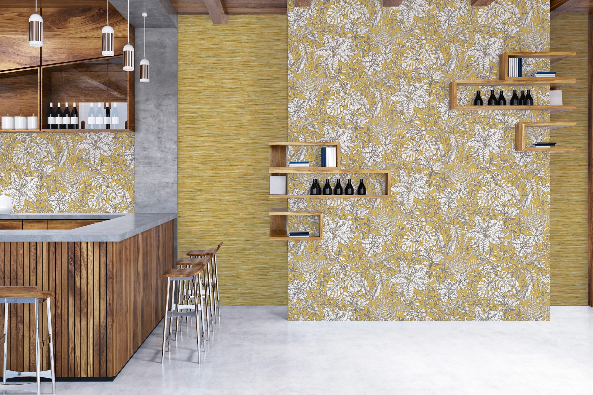 Daniel Hechter Vliestapete »Dschungel«, botanisch-tropisch-floral, Designertapete Tapete Dschungel Tapeten Wohnzimmer Schlafzimmer Küche