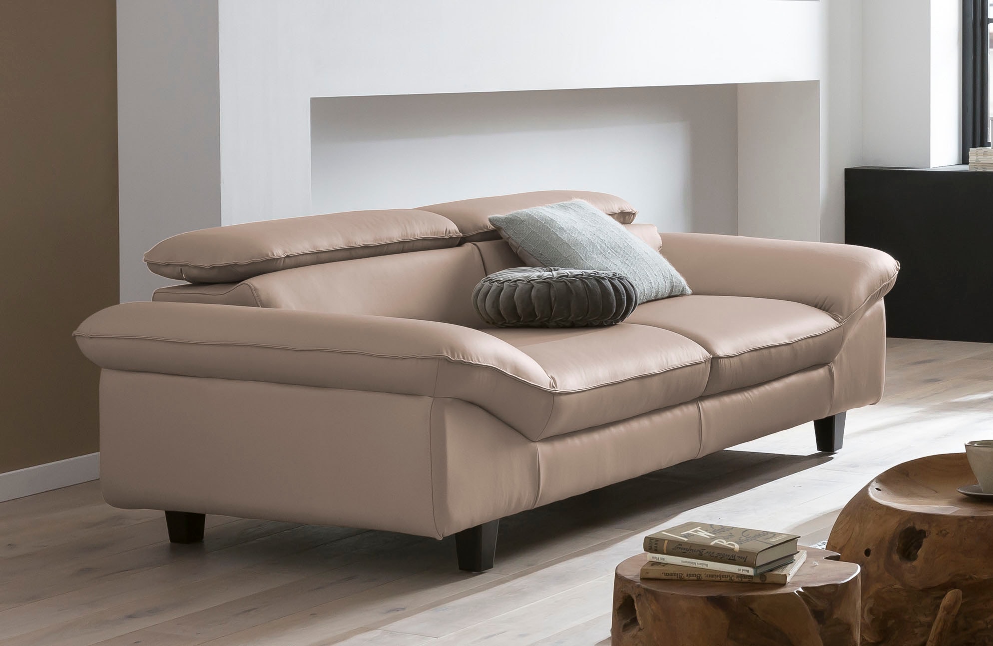 Home affaire 2-Sitzer »Pilot«, Big-Sofa mit Kopfteilverstellung günstig online kaufen