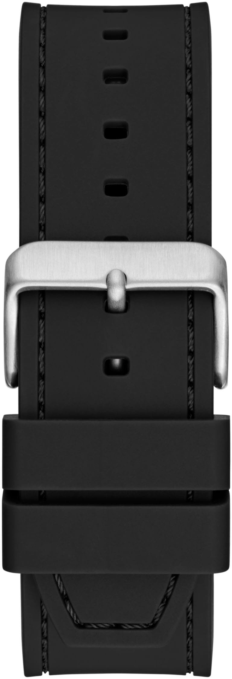 Guess Quarzuhr »EMPEROR«, Armbanduhr, Herrenuhr, Silikonarmband, Geschenkidee, analog