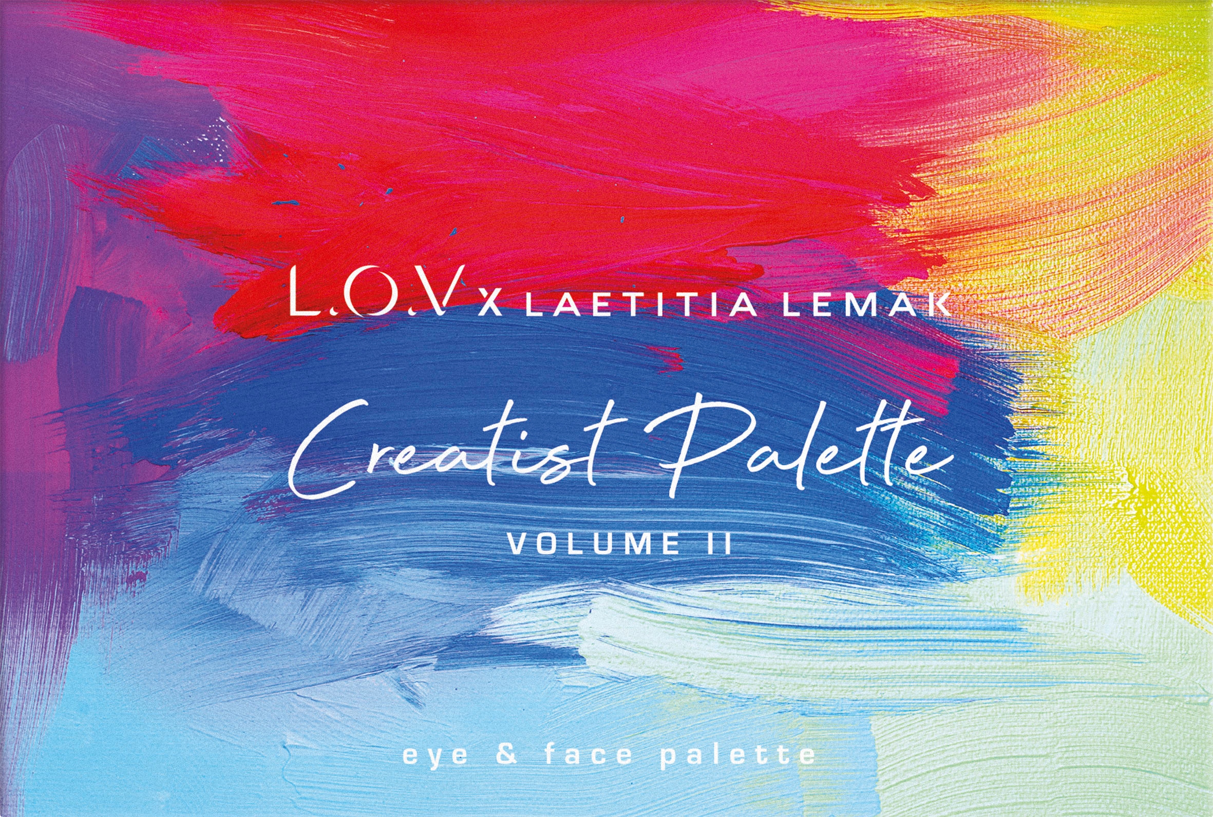 L.O.V Lidschatten-Palette »L.O.V x LAETITIA face online CREATIST kaufen II palette« & Volume LEMAK eye PALETTE
