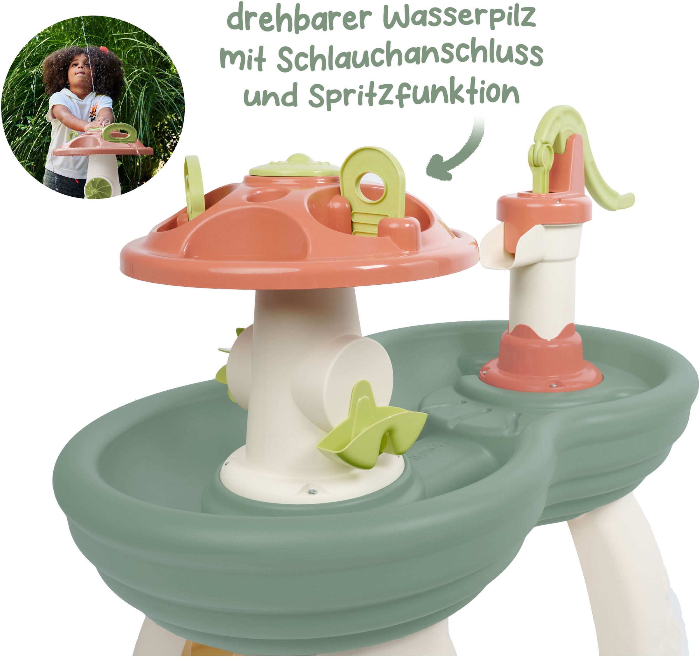 Aquaplay Wasserspieltisch »Wassertisch pastell« Made in Germany