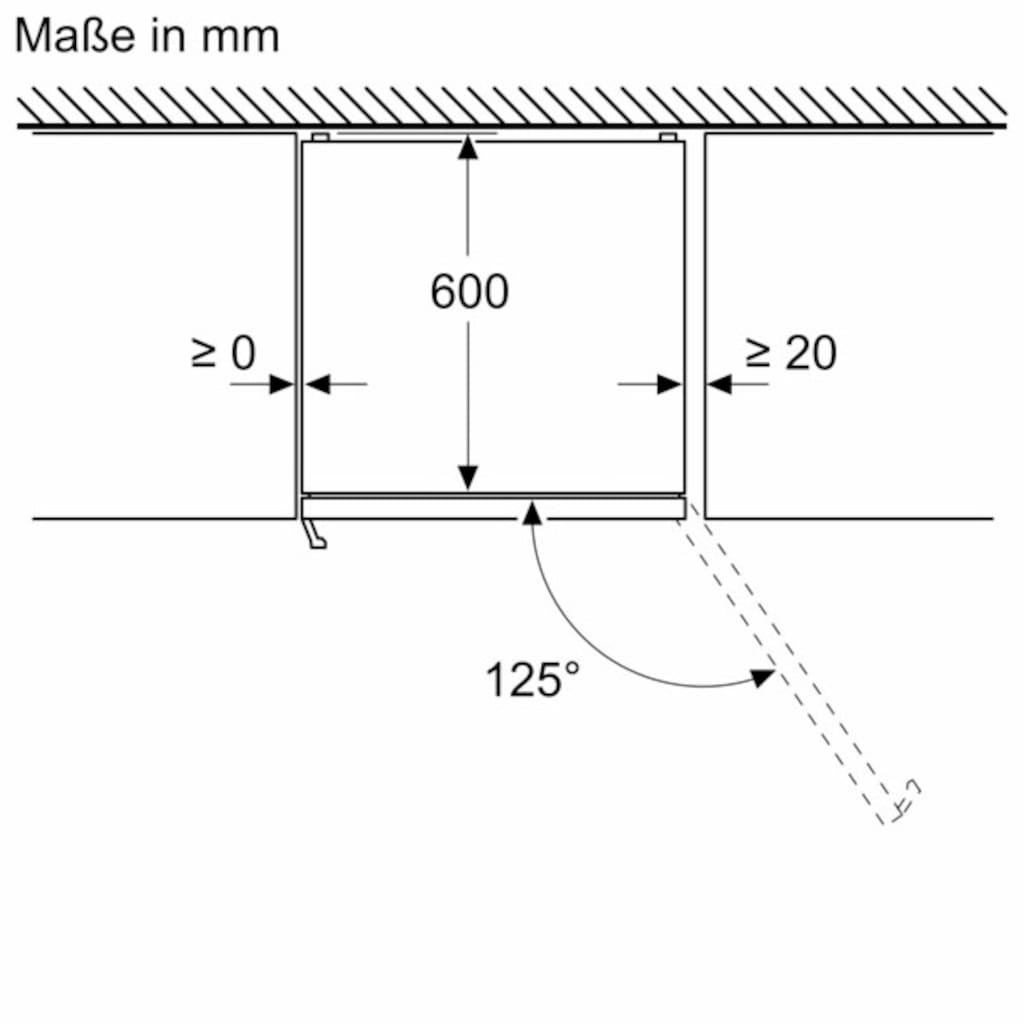 BOSCH Kühl-/Gefrierkombination »KGN39AIAT«, KGN39AIAT, 203 cm hoch, 60 cm breit