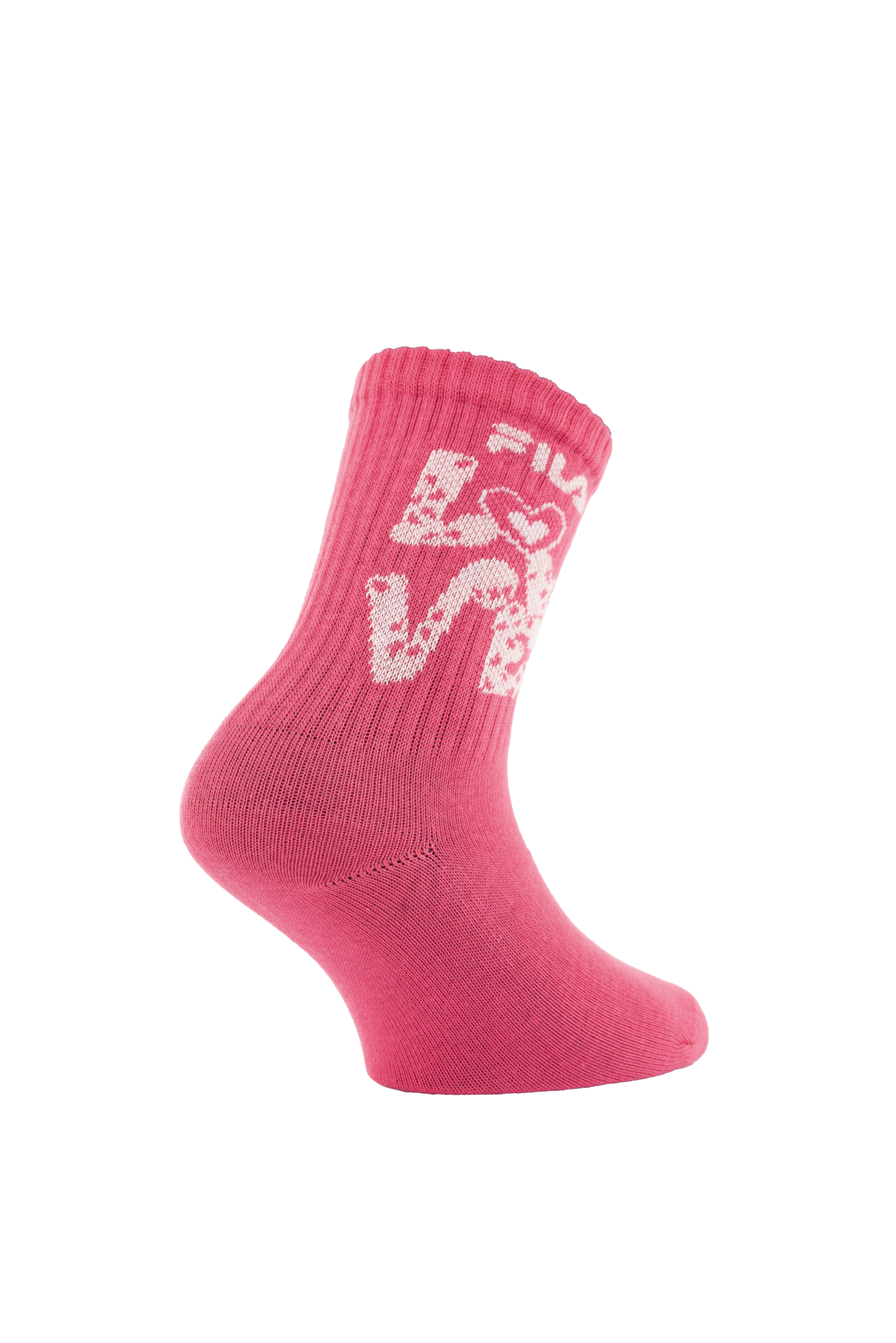 Fila Socken 6 Paar,  mit breitem Rippenbündchen, Cotton-Mix, Love-Design