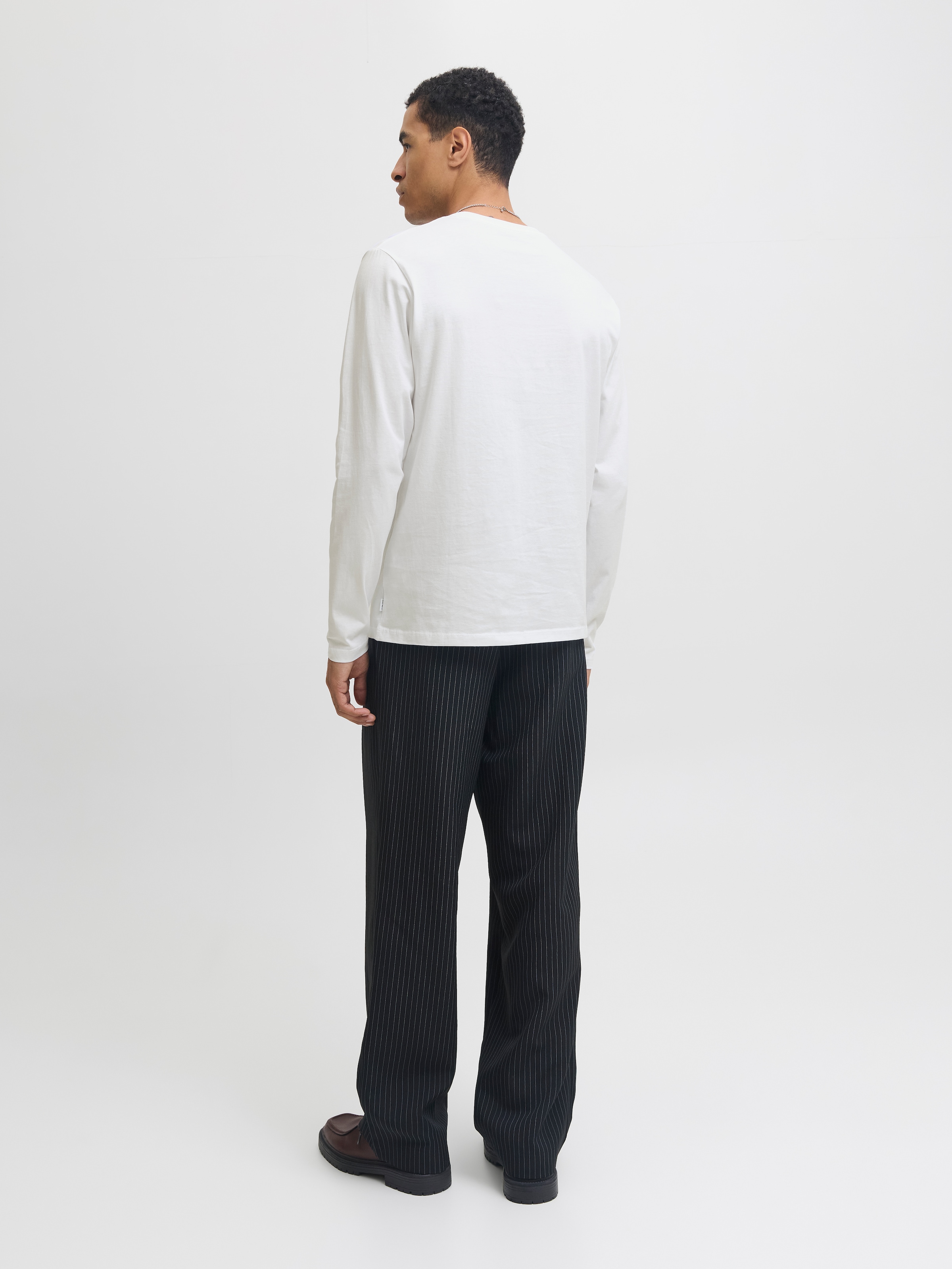 Jack & Jones Rundhalsshirt »JJEORGANIC BASIC TEE LS O-NECK NOOS«