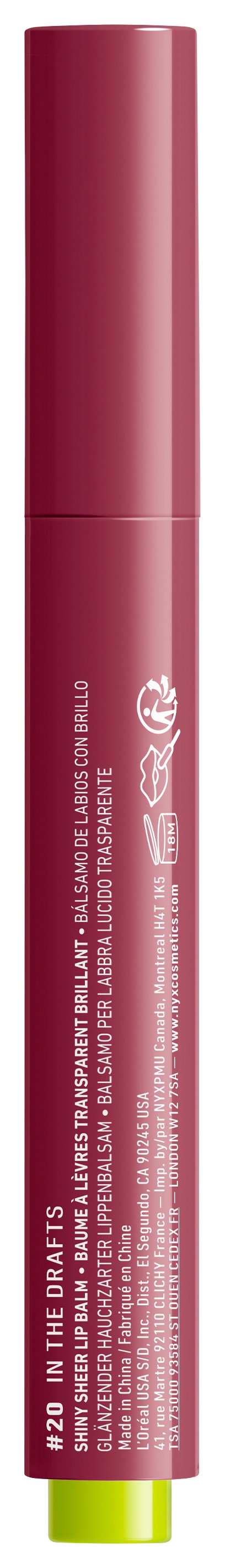 NYX Lippenstift »NYX Professional Makeup Fat Oil Slick Click«