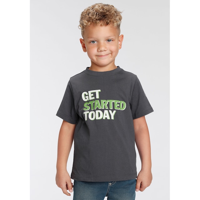 KIDSWORLD T-Shirt »TOMORROW IS TOO LATE«, (Packung, 2 tlg.), Sprücheshirts  im Online-Shop bestellen