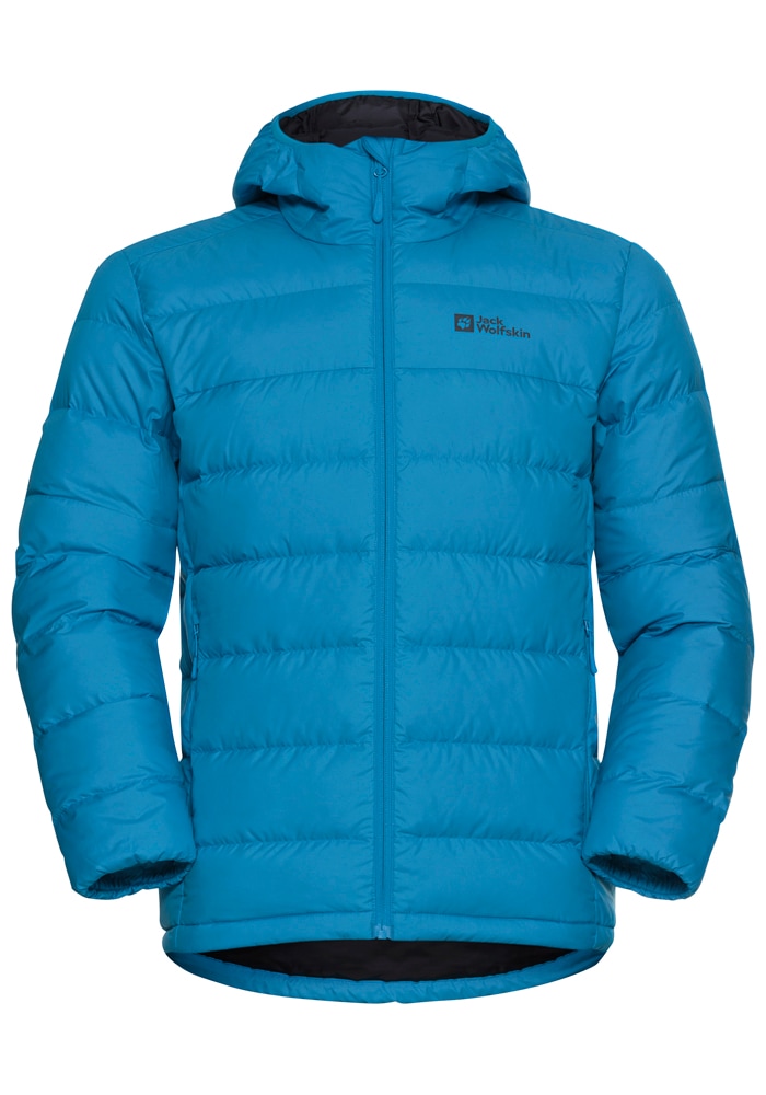 Jack Wolfskin Daunenjacke »ATHER DOWN HOODY M RDS«, mit Kapuze