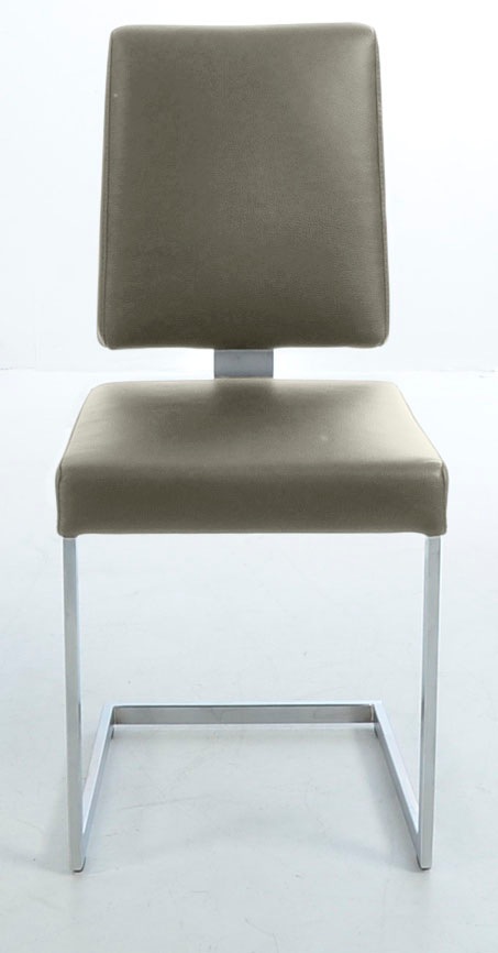 K+W Komfort & Wohnen Freischwinger, Leder Longlife BRONCO, stabiles Hochkantgestell, in Leder oder Microfaser