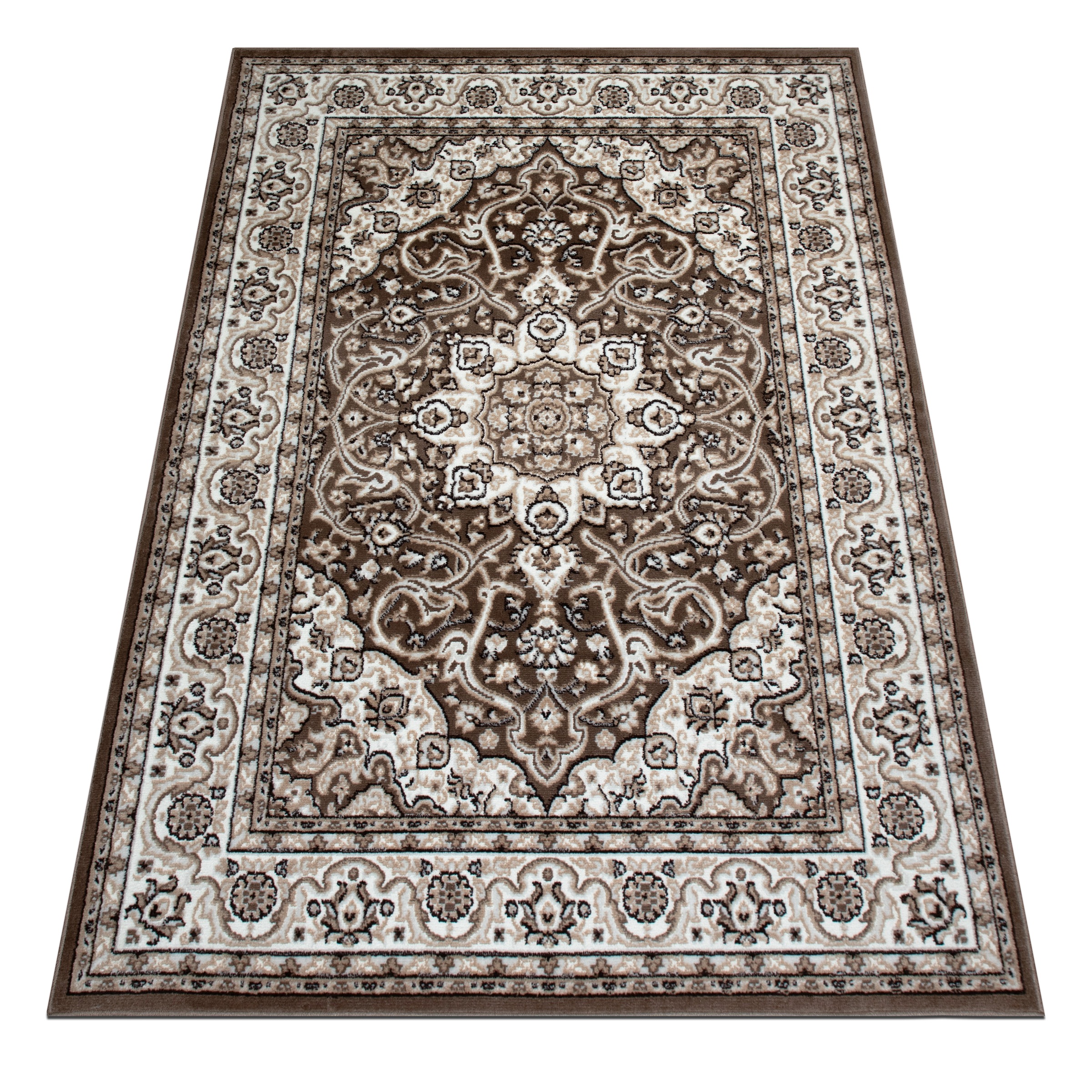 my home Teppich »Miane«, rechteckig, 8 mm Höhe, Orient-Design, Fußbodenheiz günstig online kaufen