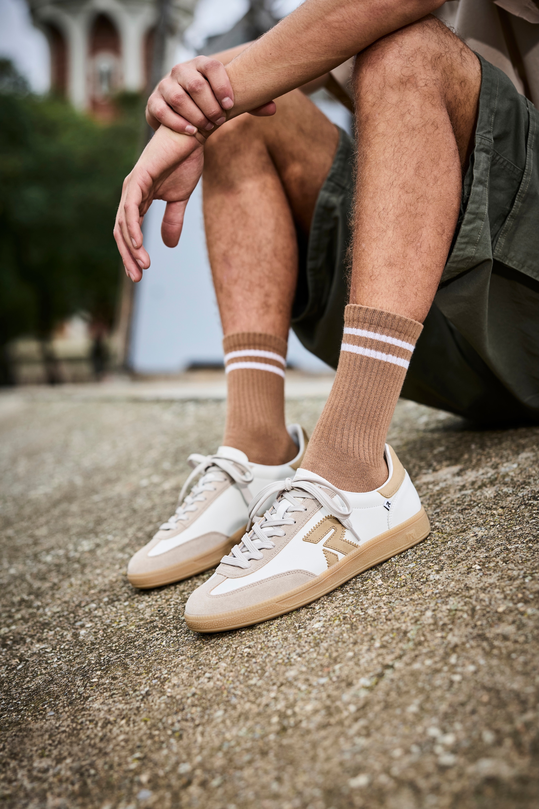 RIEKER Sport Sneaker »San Diego Swing2GO«, Retro-Sneaker aus der neuen Christoph Kramer Kollektion