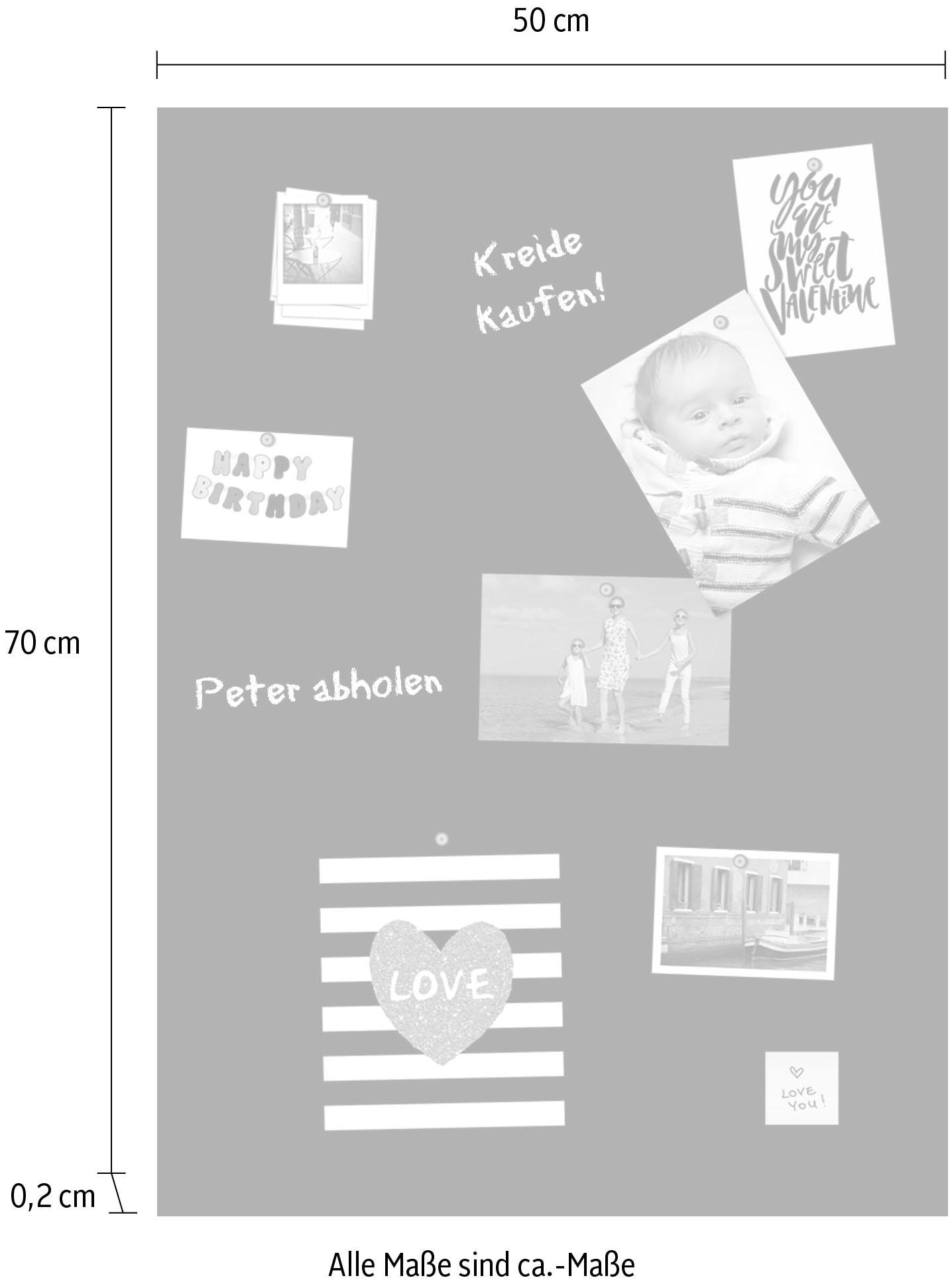 queence Tafelfolie »Magnetisches Memo-Board« magnetische Tafelfolie, Tafel, selbstklebend